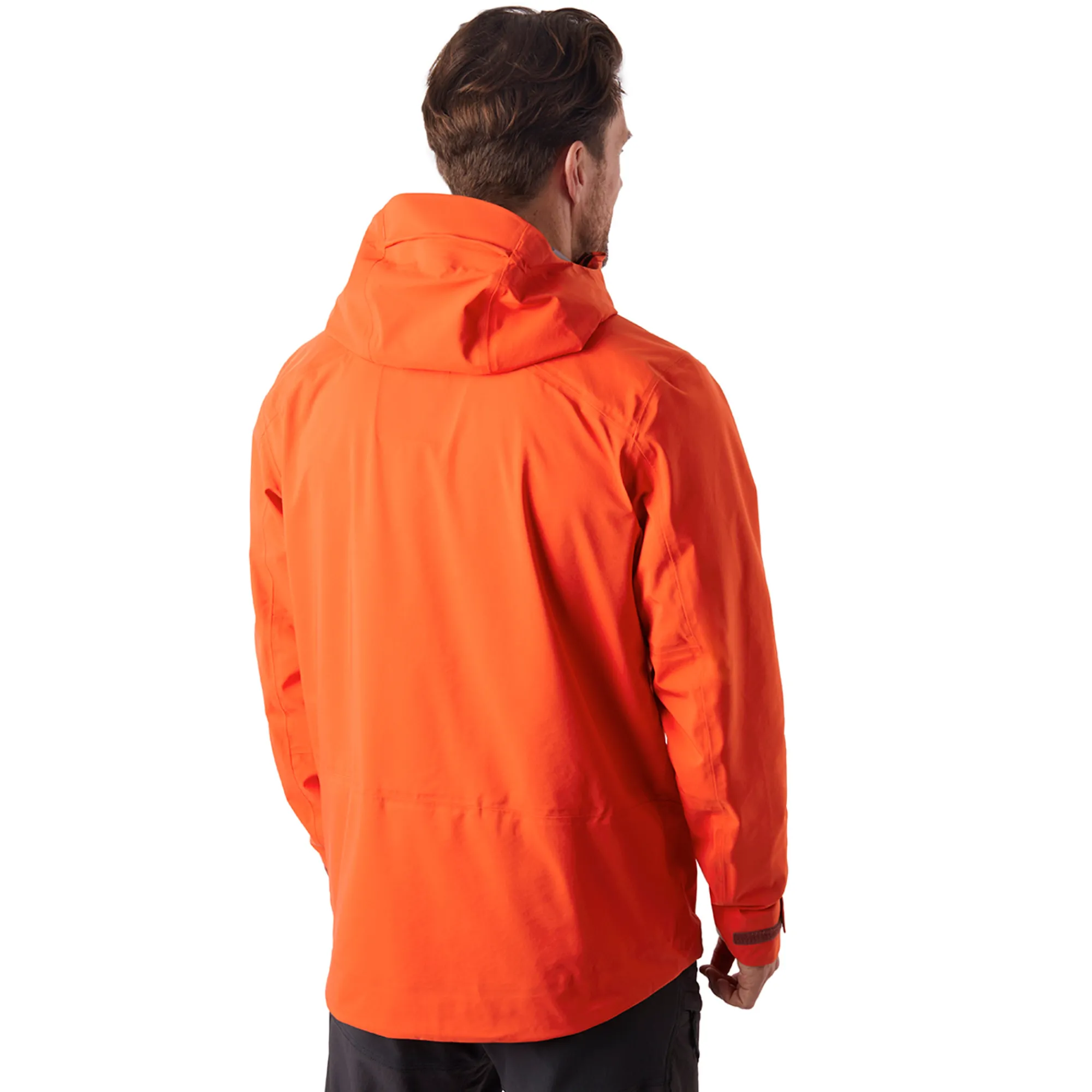 Men Rohan Men'S Ventus Waterproof Jacket Solar Orange