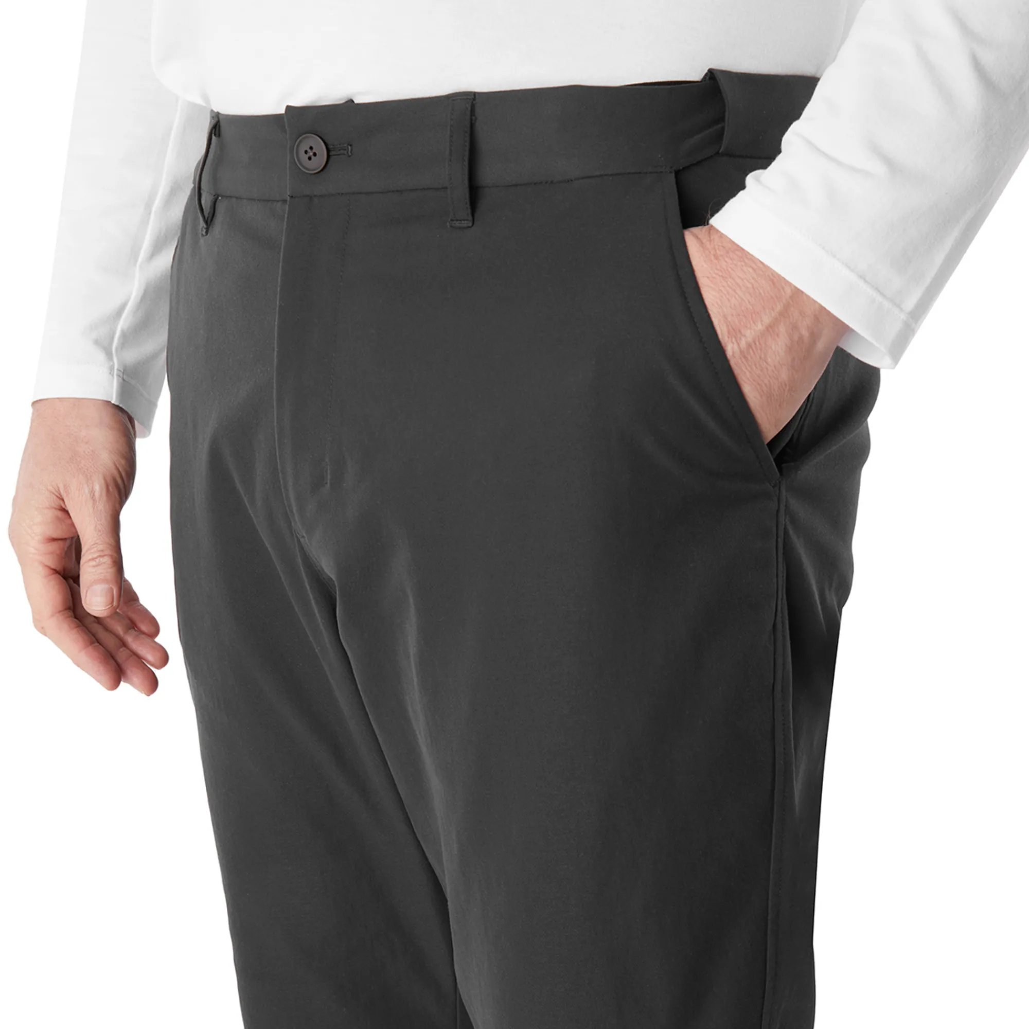 Men Rohan Men'S Winter District Chinos Black
