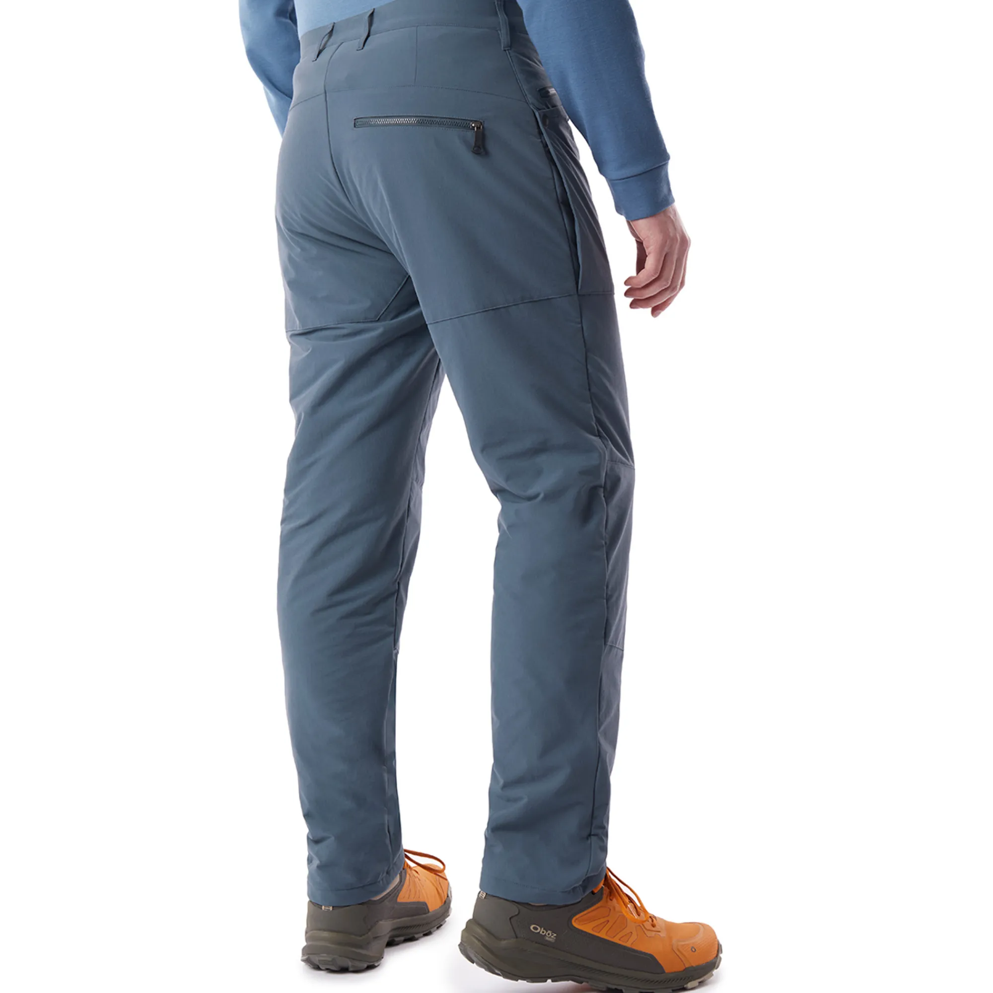 Men Rohan Men'S Winter Stretch Bags Trousers Storm Blue