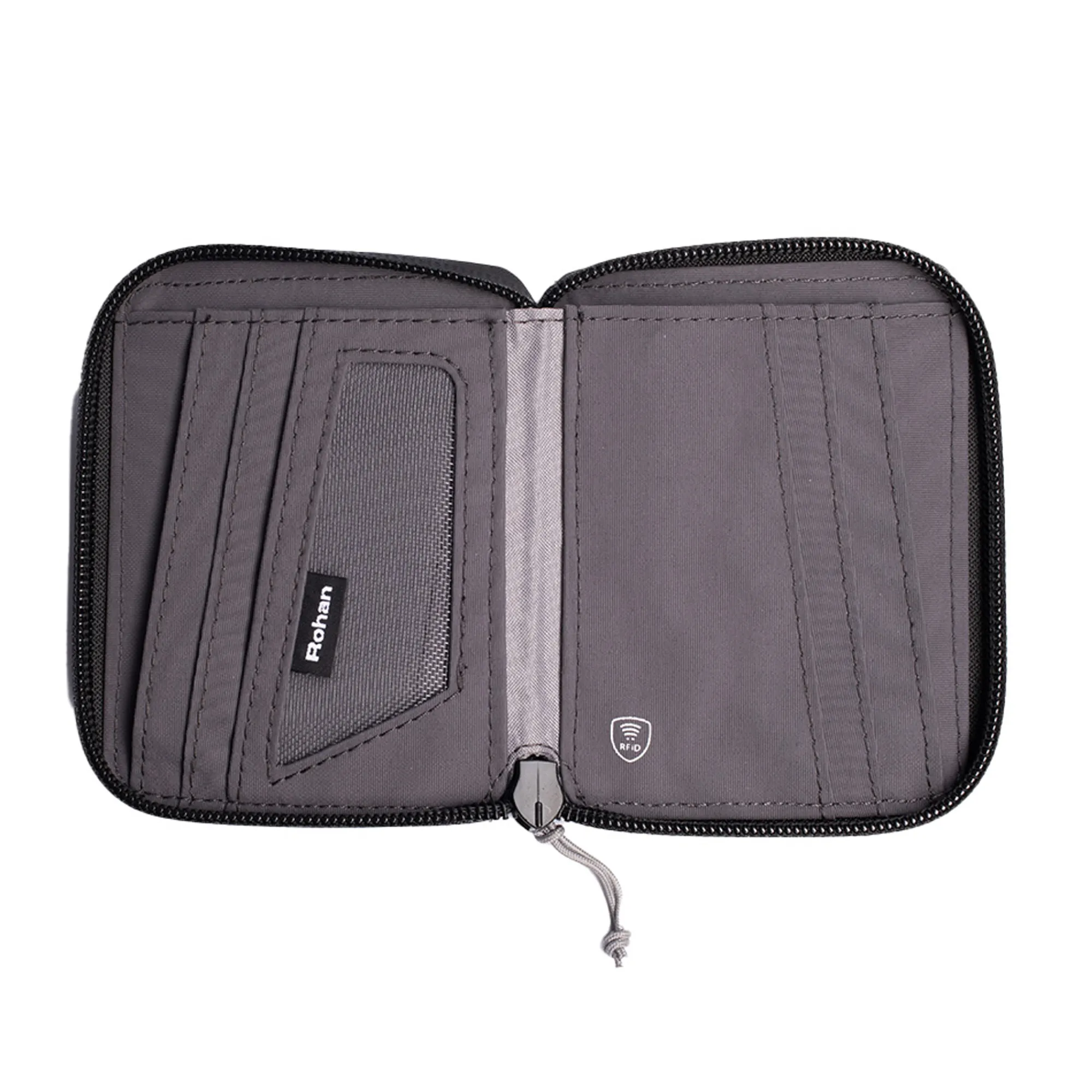 Rohan Rfid Protected Bi-Fold Wallet Ii Pewter