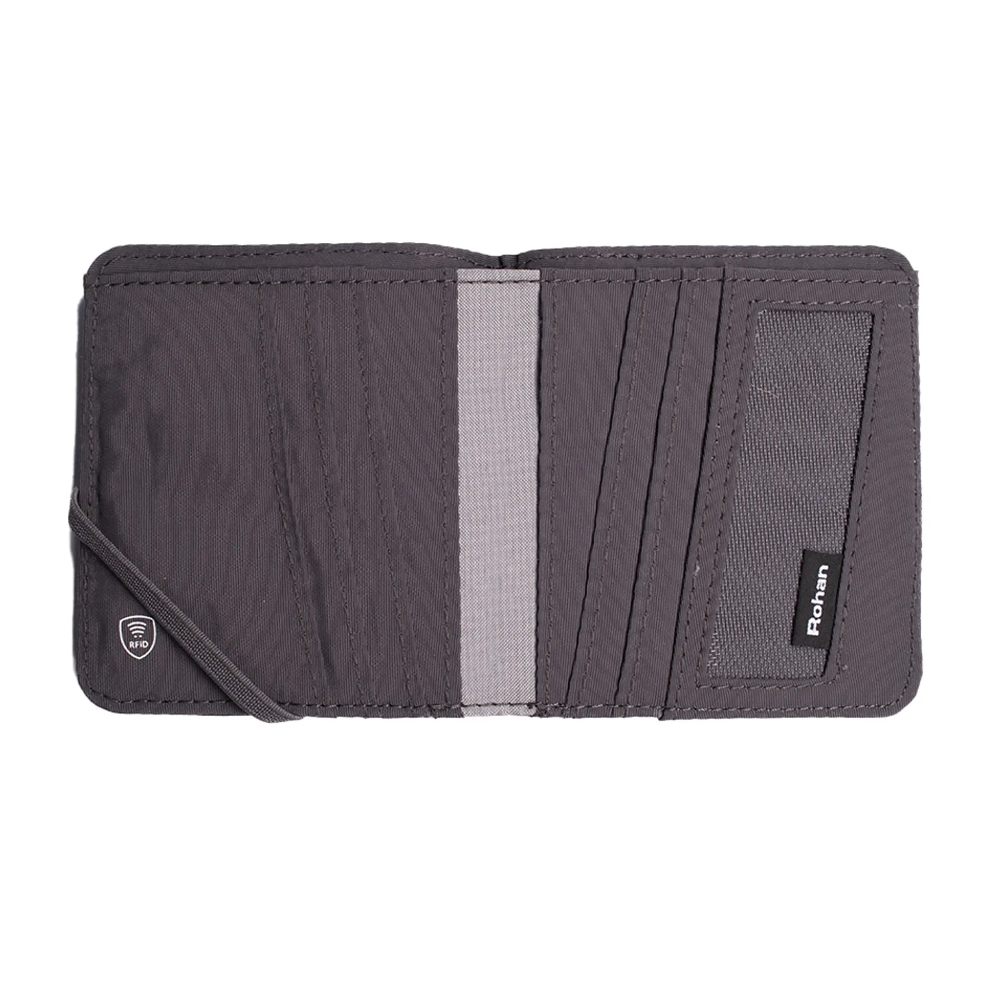 Rohan Rfid Protected Compact Wallet Ii Pewter