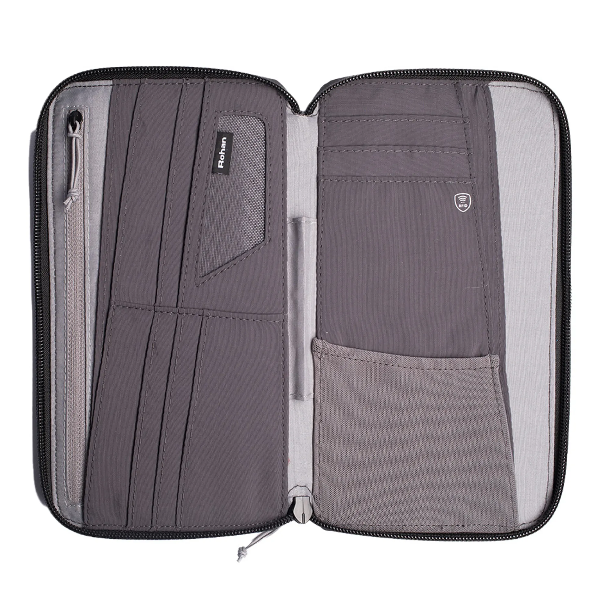 Rohan Rfid Protected Document Wallet Ii Pewter