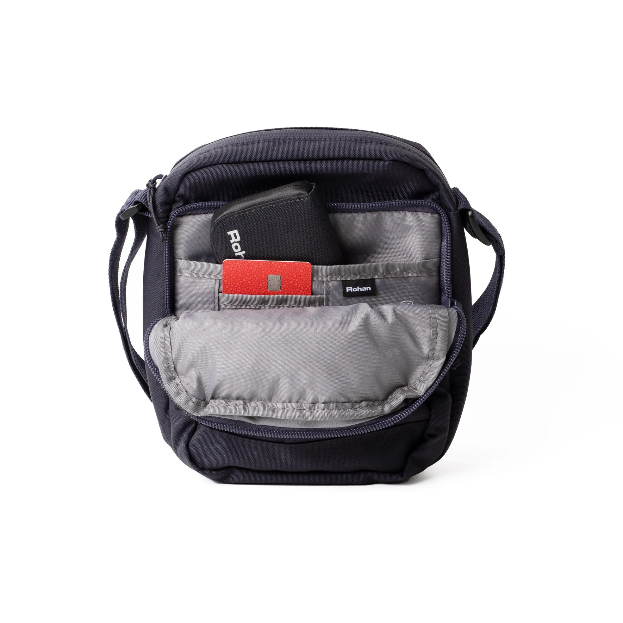 Rohan Rfid Protected Shoulder Bag Ii Deep Navy