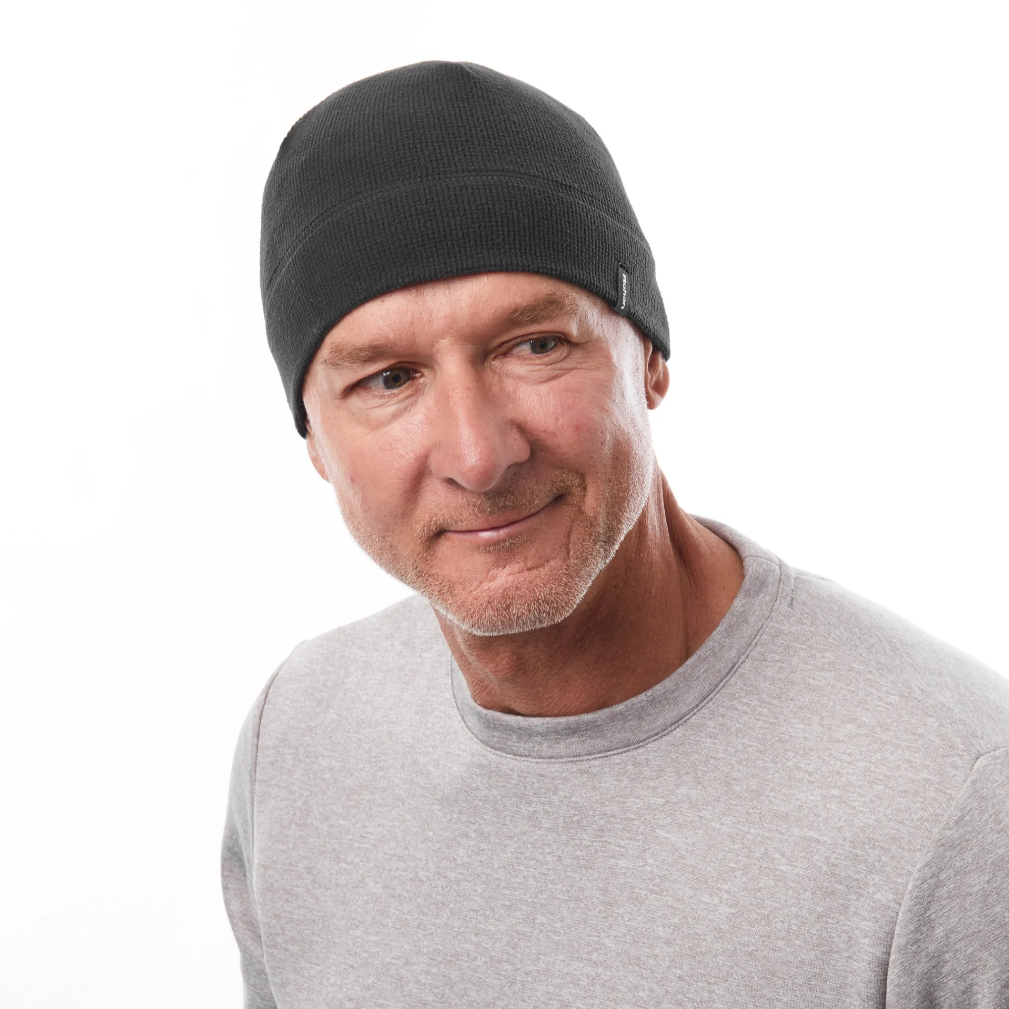 Men Rohan Stretch Microgrid Beanie Black