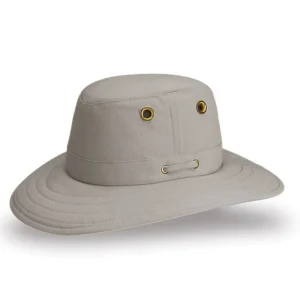 Men Rohan Tilley T5 Medium Curved Brim Hat Khaki