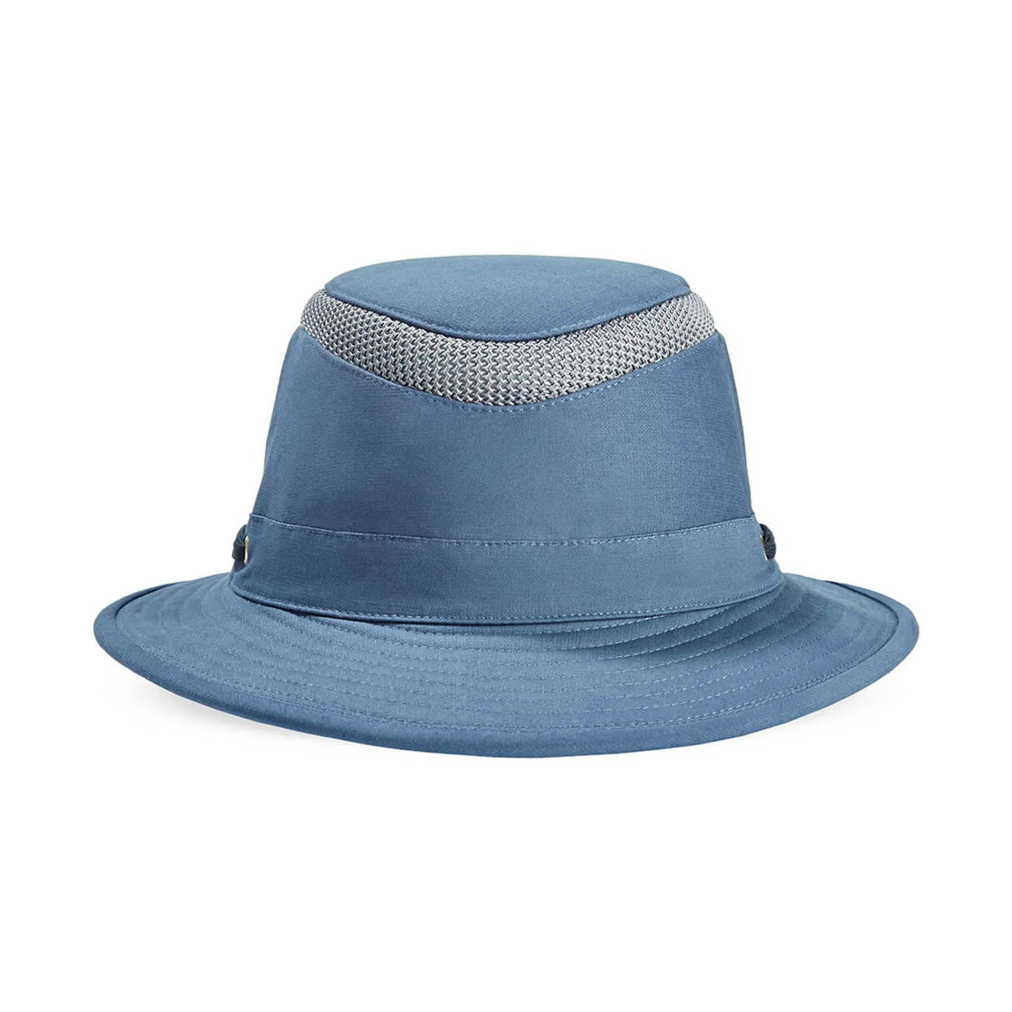 Men Rohan Tilley T5M0 Medium Curved Brim Organic Cotton Airflo Hat Mid Blue