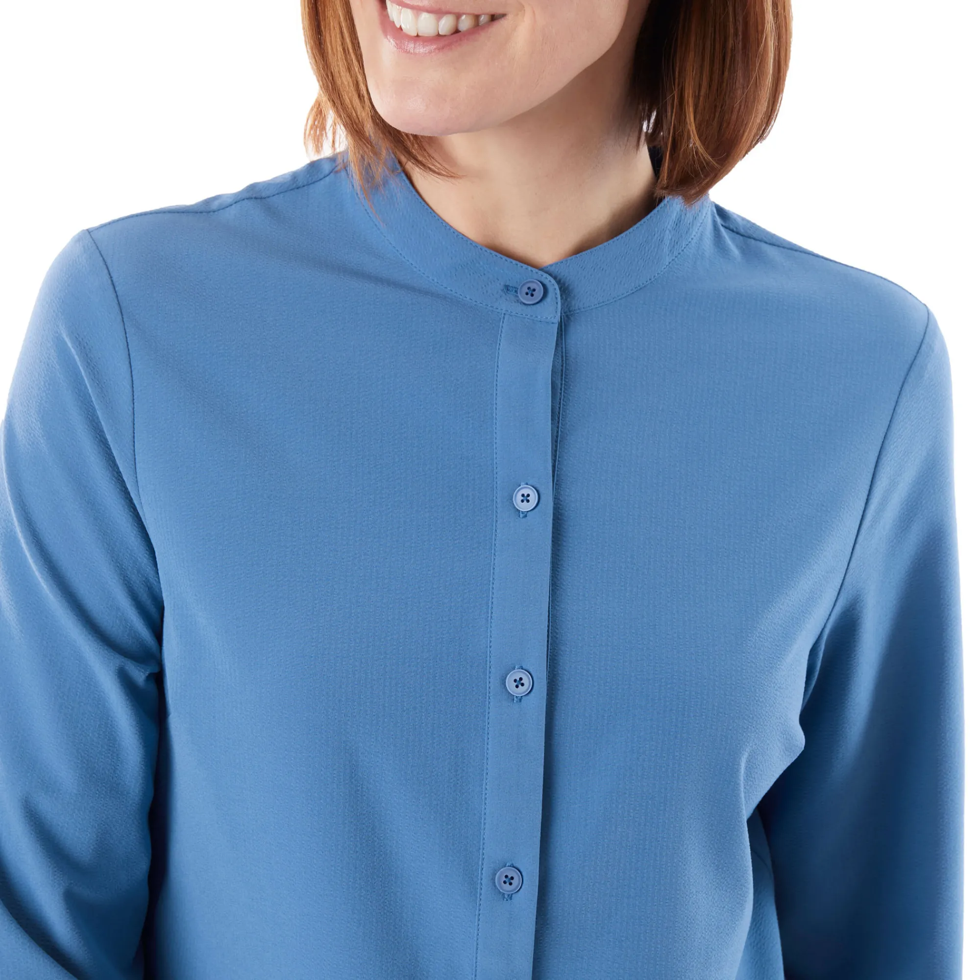 Women Rohan Women'S Azul Long Sleeve Shirt Zephyr Blue