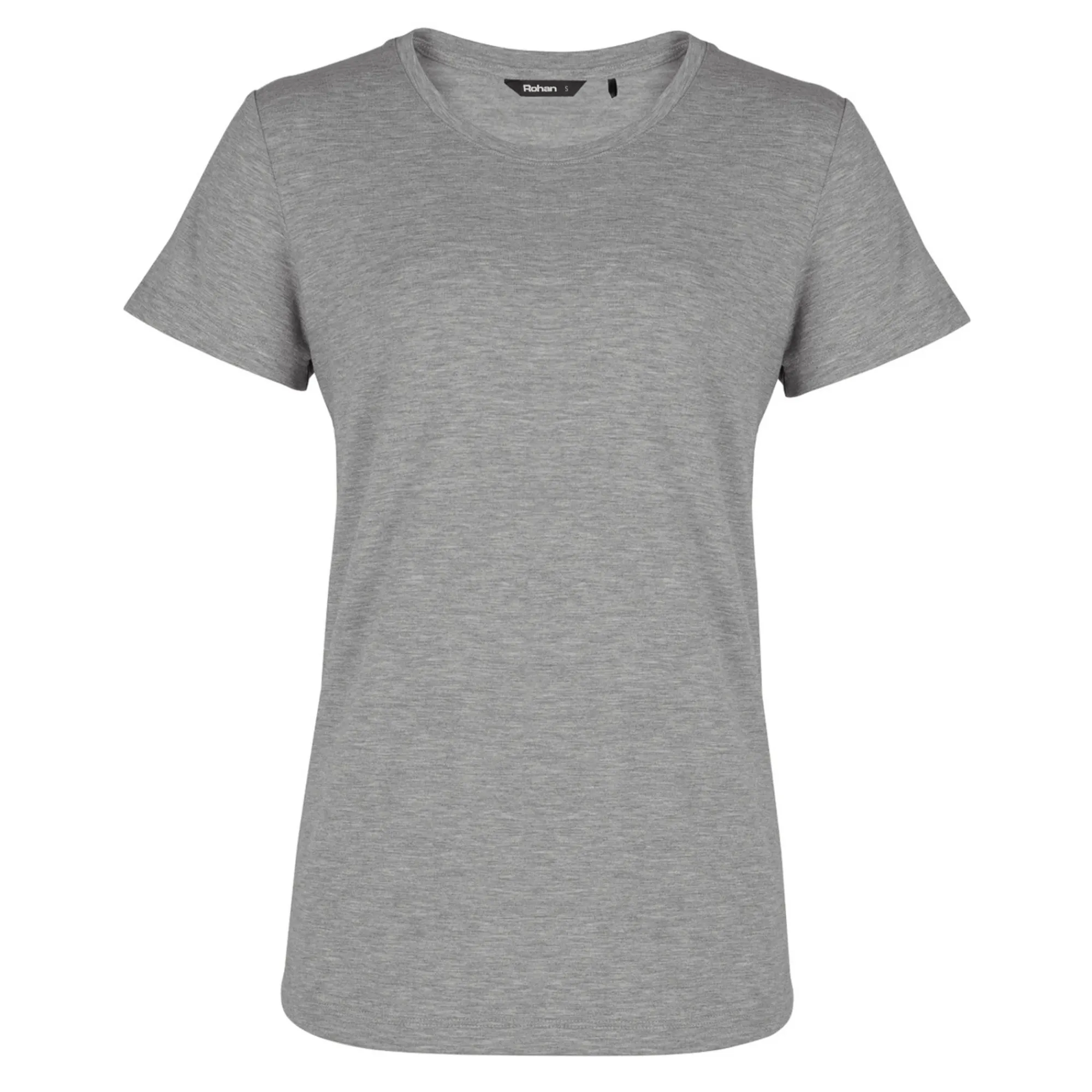 Women Rohan Women'S Basis Short Sleeve T Mid Grey Marl