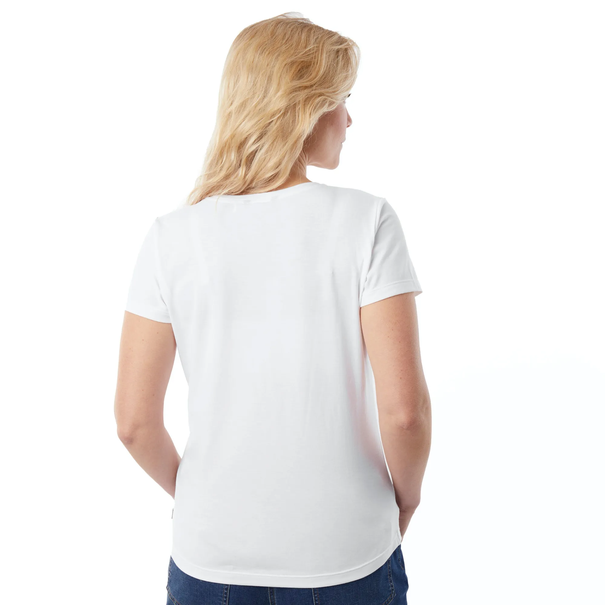 Women Rohan Women'S Basis Short Sleeve T White