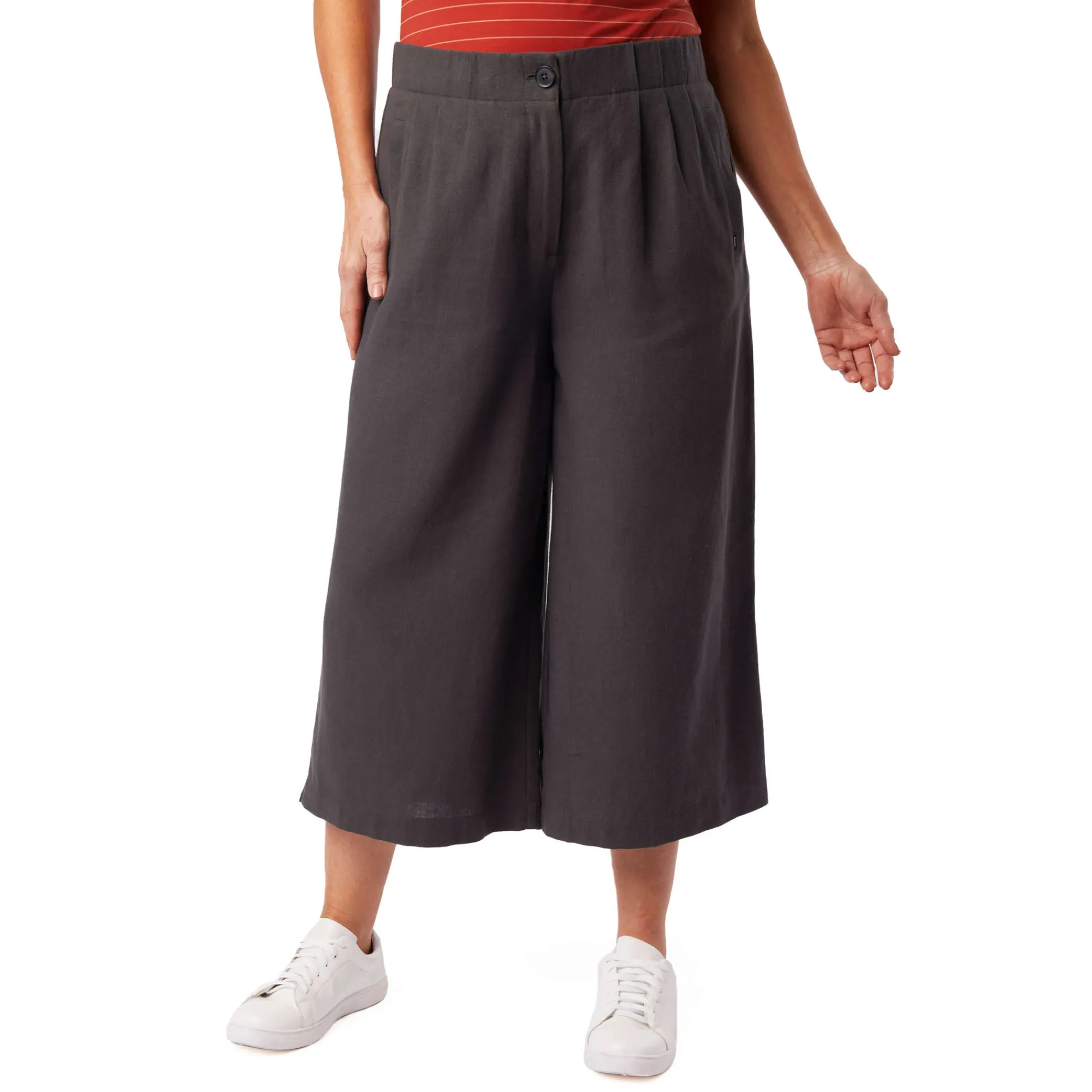 Women Rohan Women'S Brisa Linen Culotte Carbon