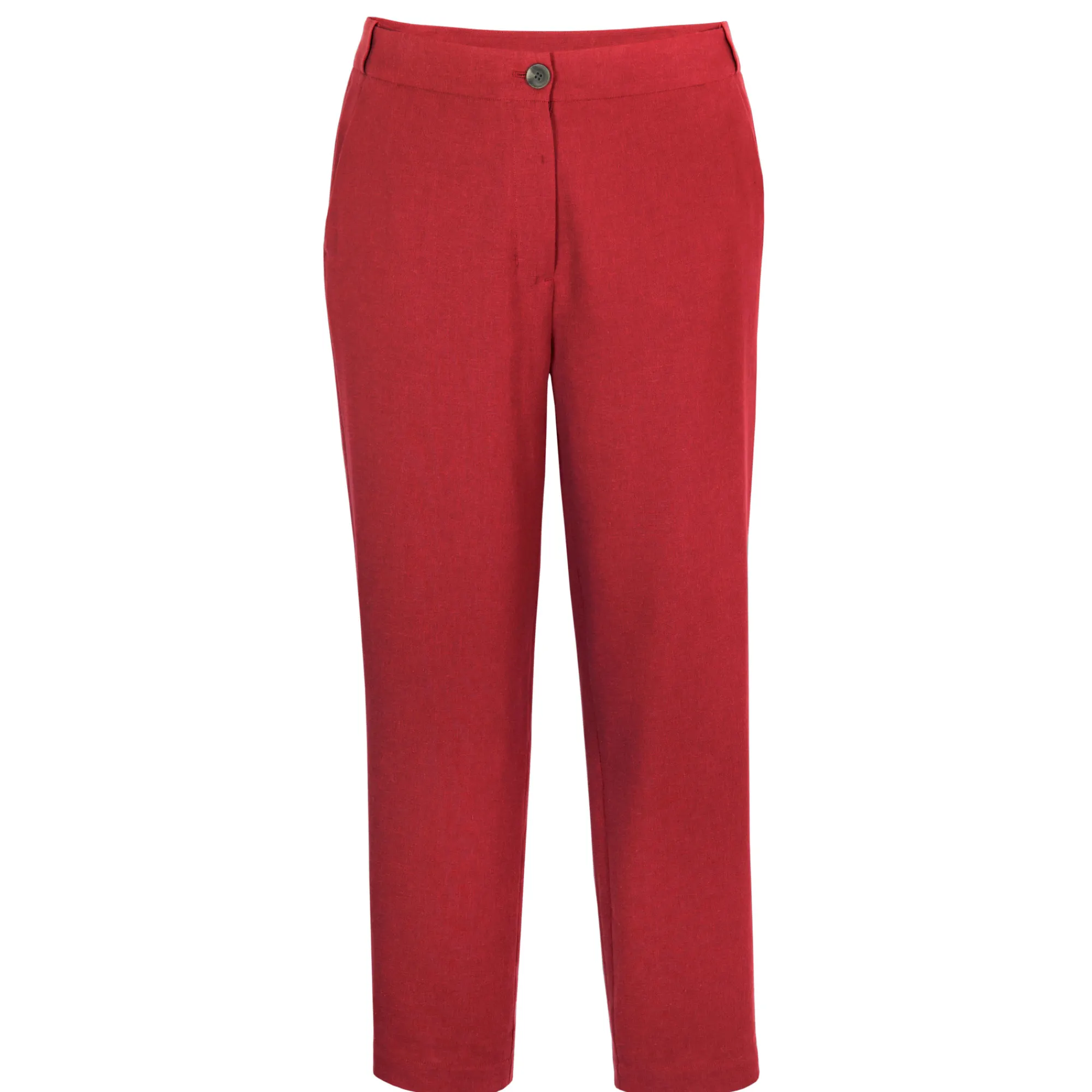 Women Rohan Women'S Brisa Linen Trousers Coast Red