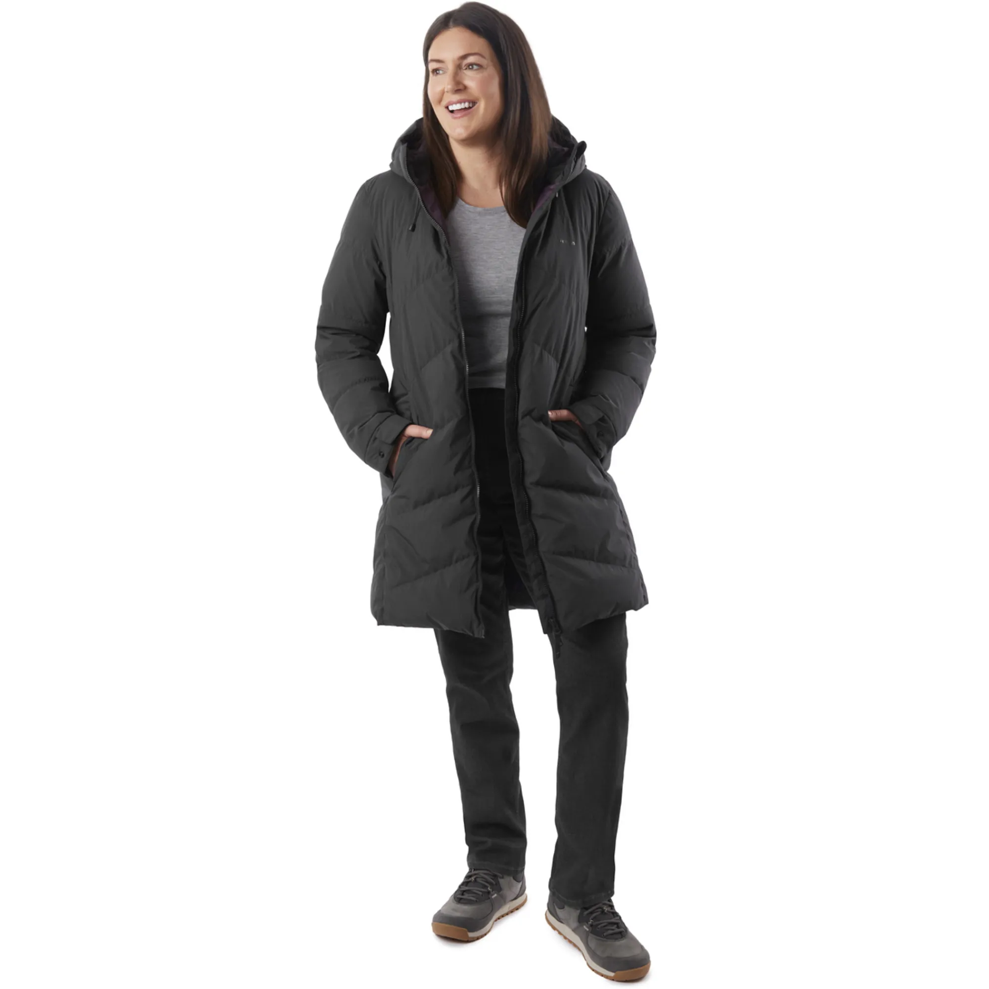 Women Rohan Women'S Delta Coat Black