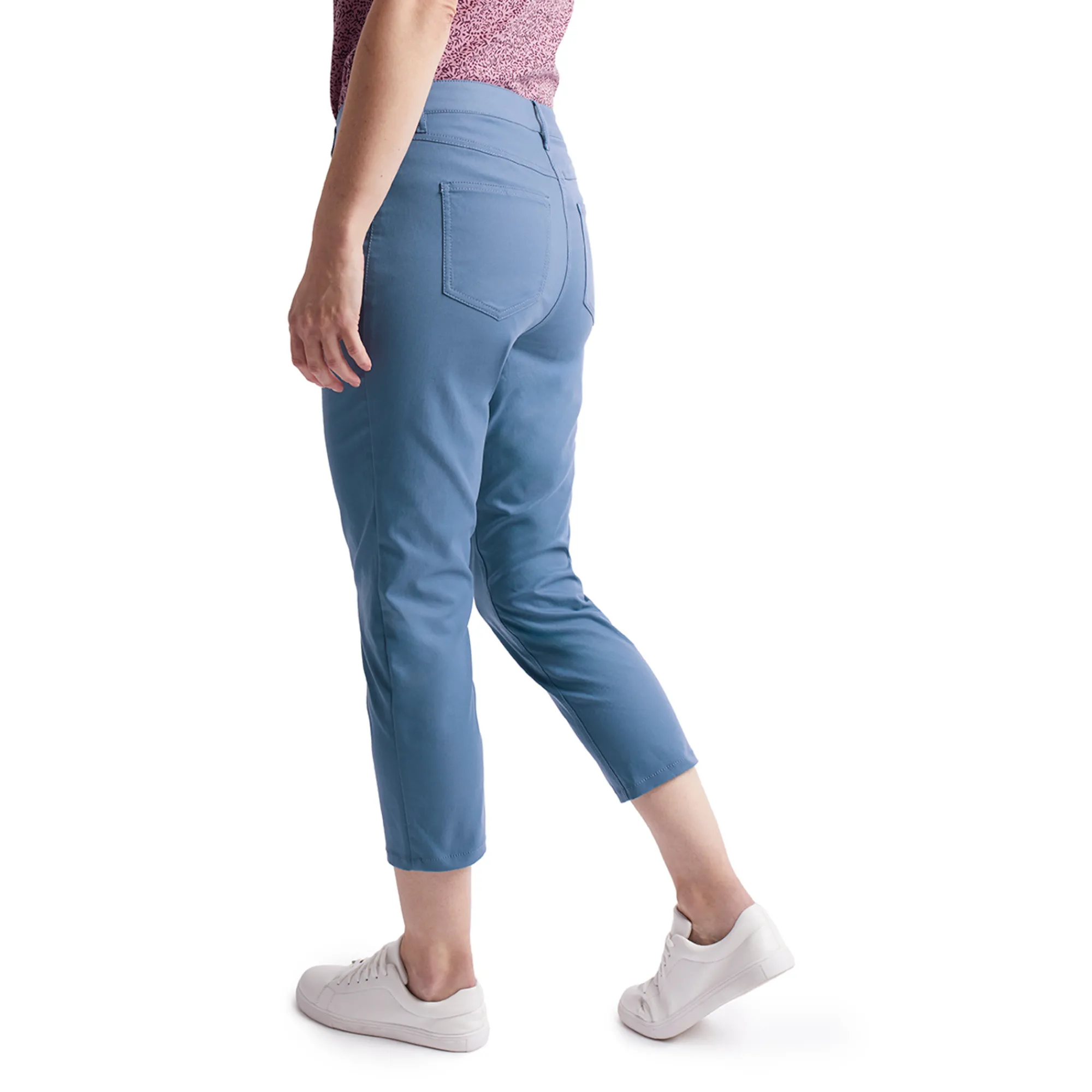 Women Rohan Women'S District Cropped Trousers Heather Blue