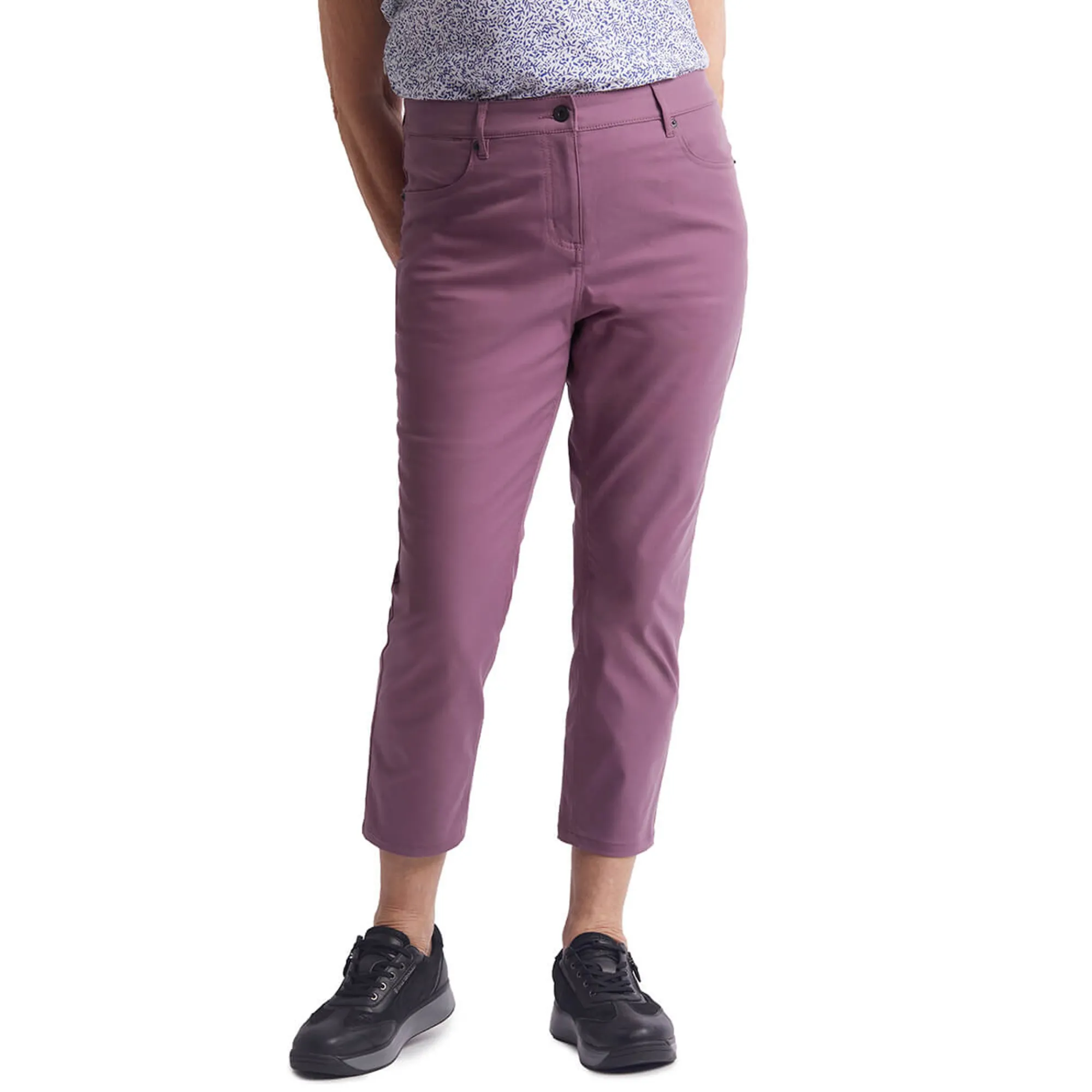 Women Rohan Women'S District Cropped Trousers Haze Purple