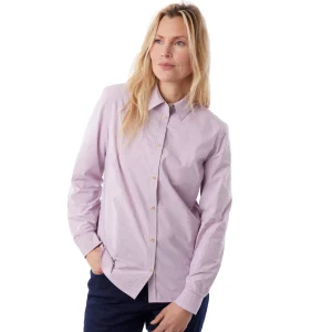 Women Rohan Women'S Eave Long Sleeve Breeze Lilac Gingham