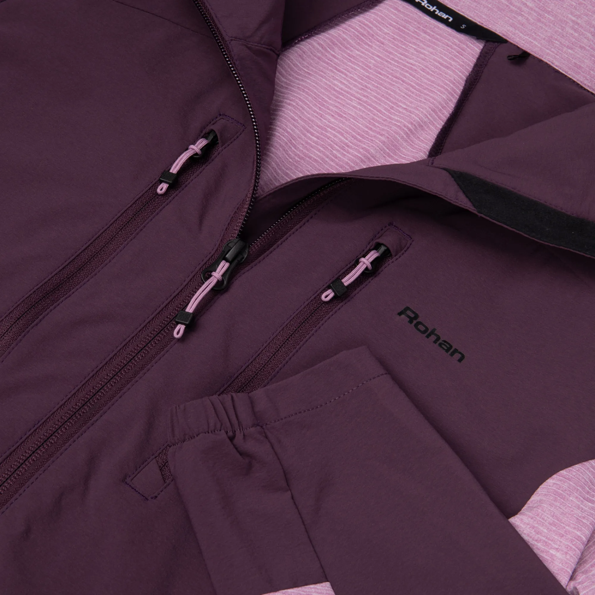 Women Rohan Women'S Fjell Vapour Jacket Twilight Purple/Breeze Lilac