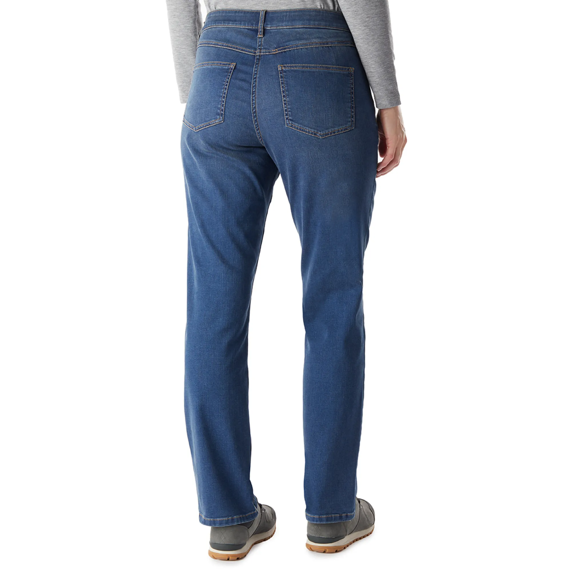 Women Rohan Women'S Flex Classic Fit Stretch Jeans In Mid Denim