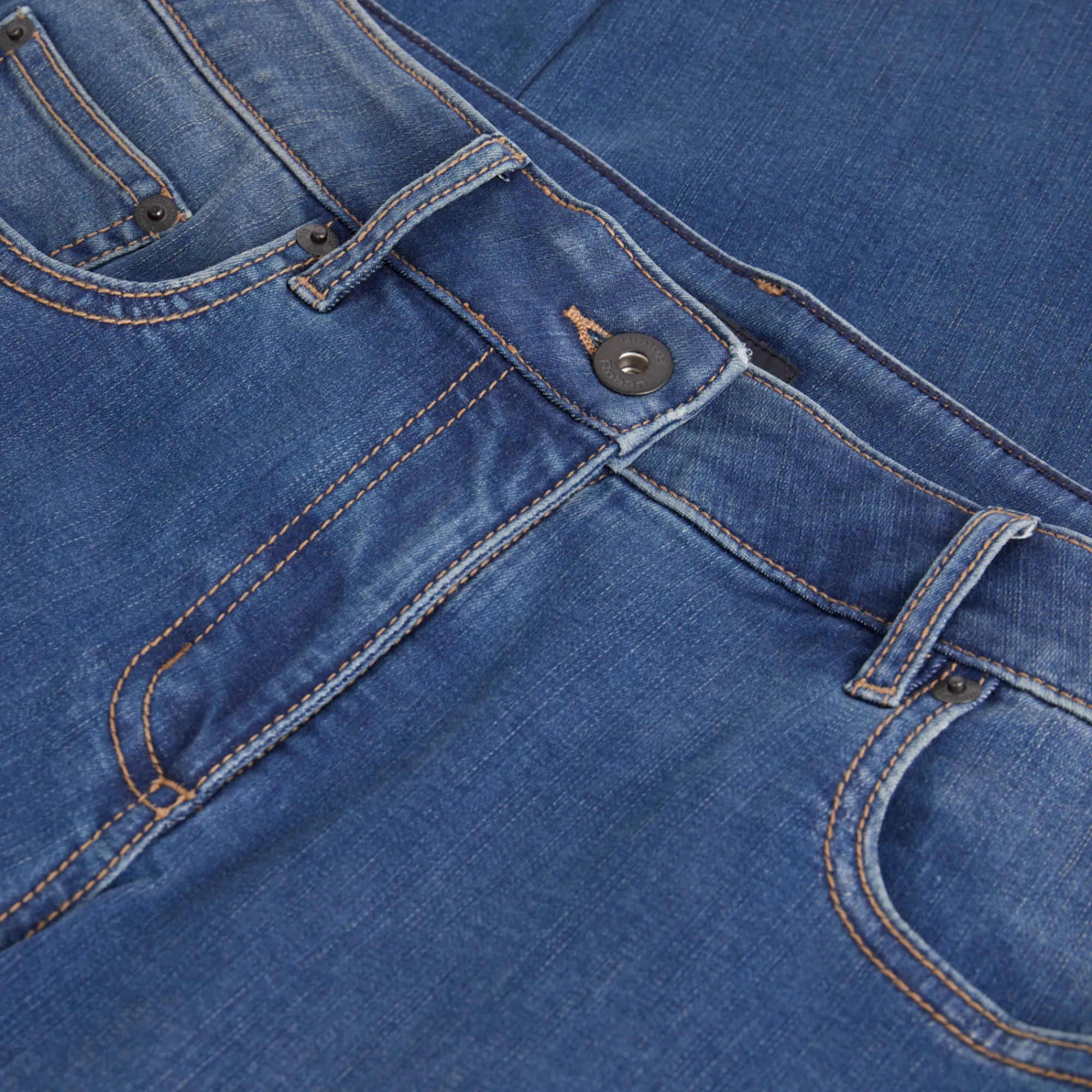 Women Rohan Women'S Flex Tapered Fit Stretch Jeans In Mid Denim