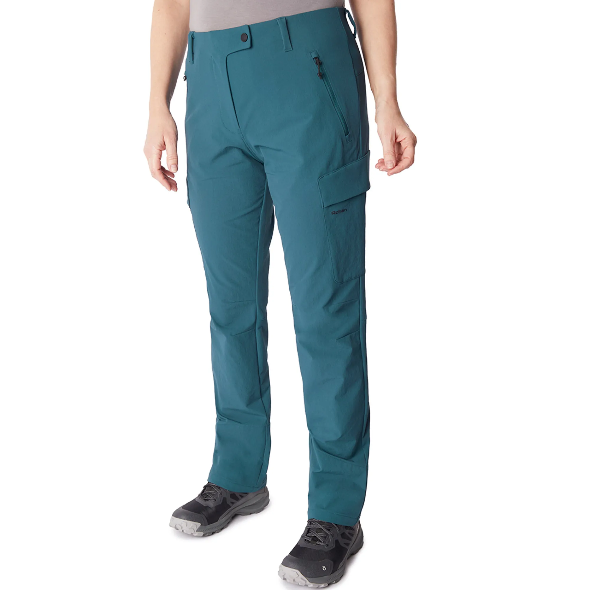Women Rohan Women'S Glen Cargo Trousers Teal Blue
