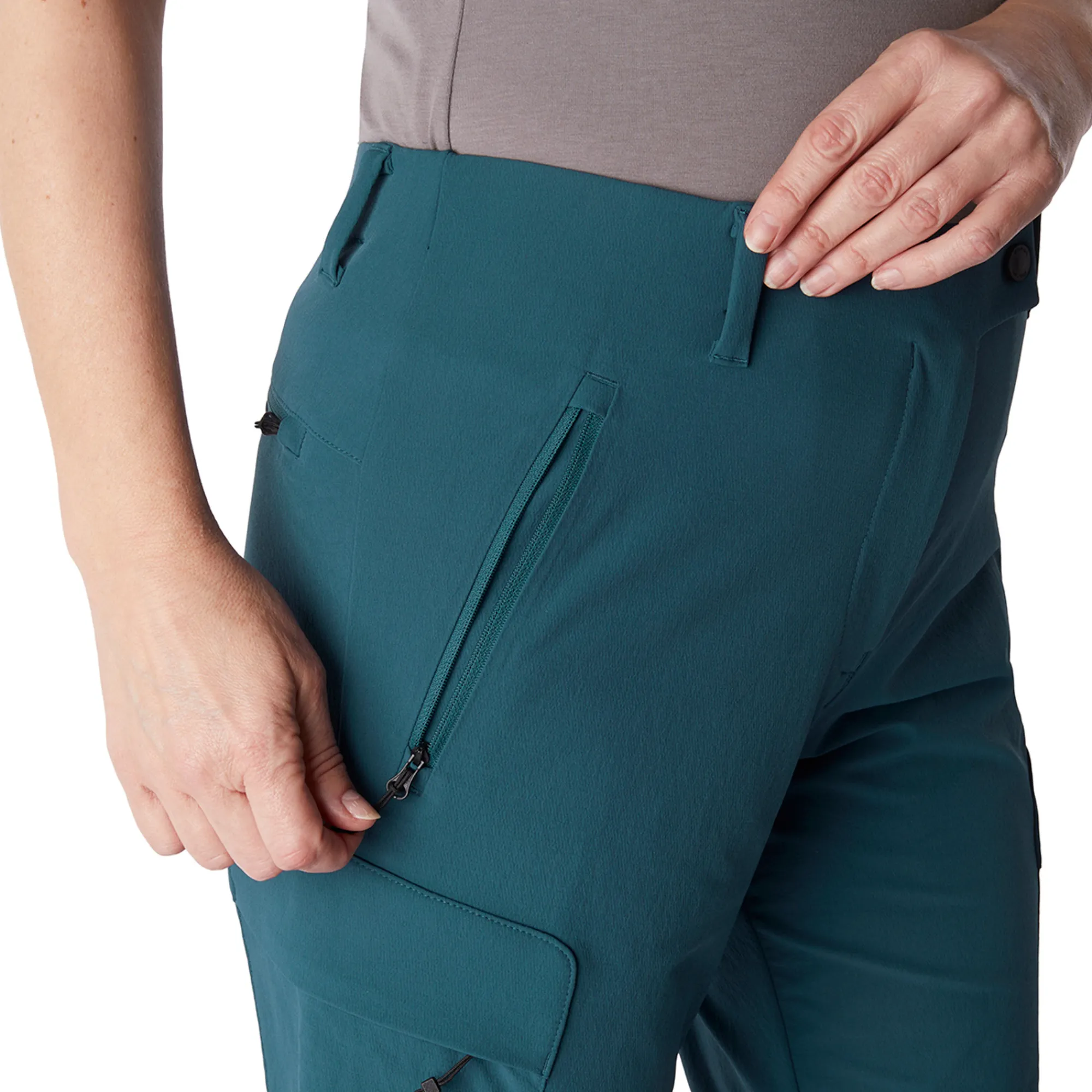 Women Rohan Women'S Glen Cargo Trousers Teal Blue