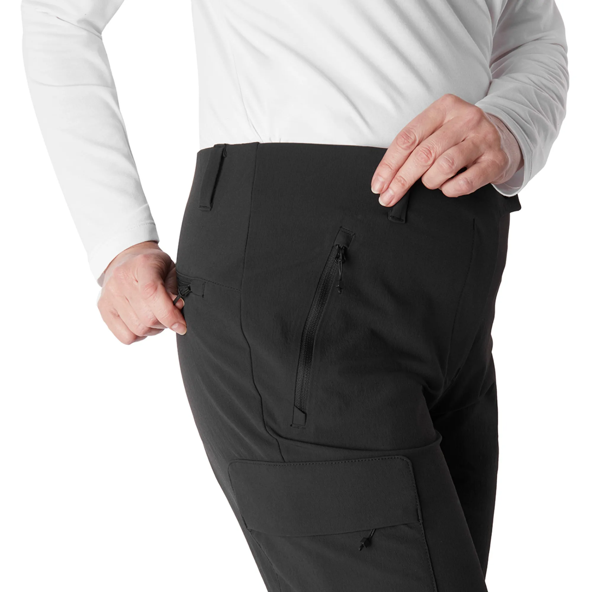 Women Rohan Women'S Glen Cargo Trousers Black
