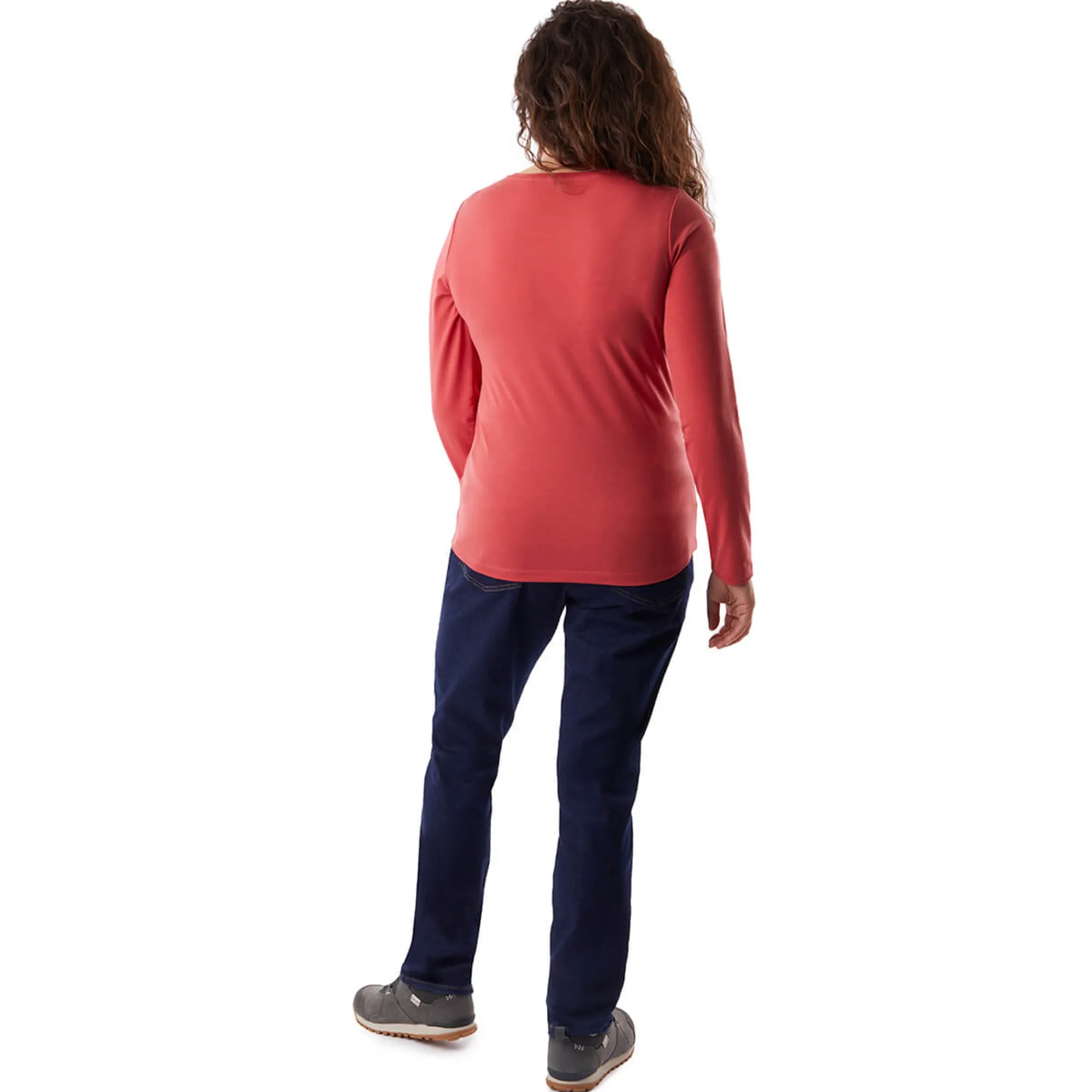 Women Rohan Women'S Global Long Sleeve T Cardinal Pink