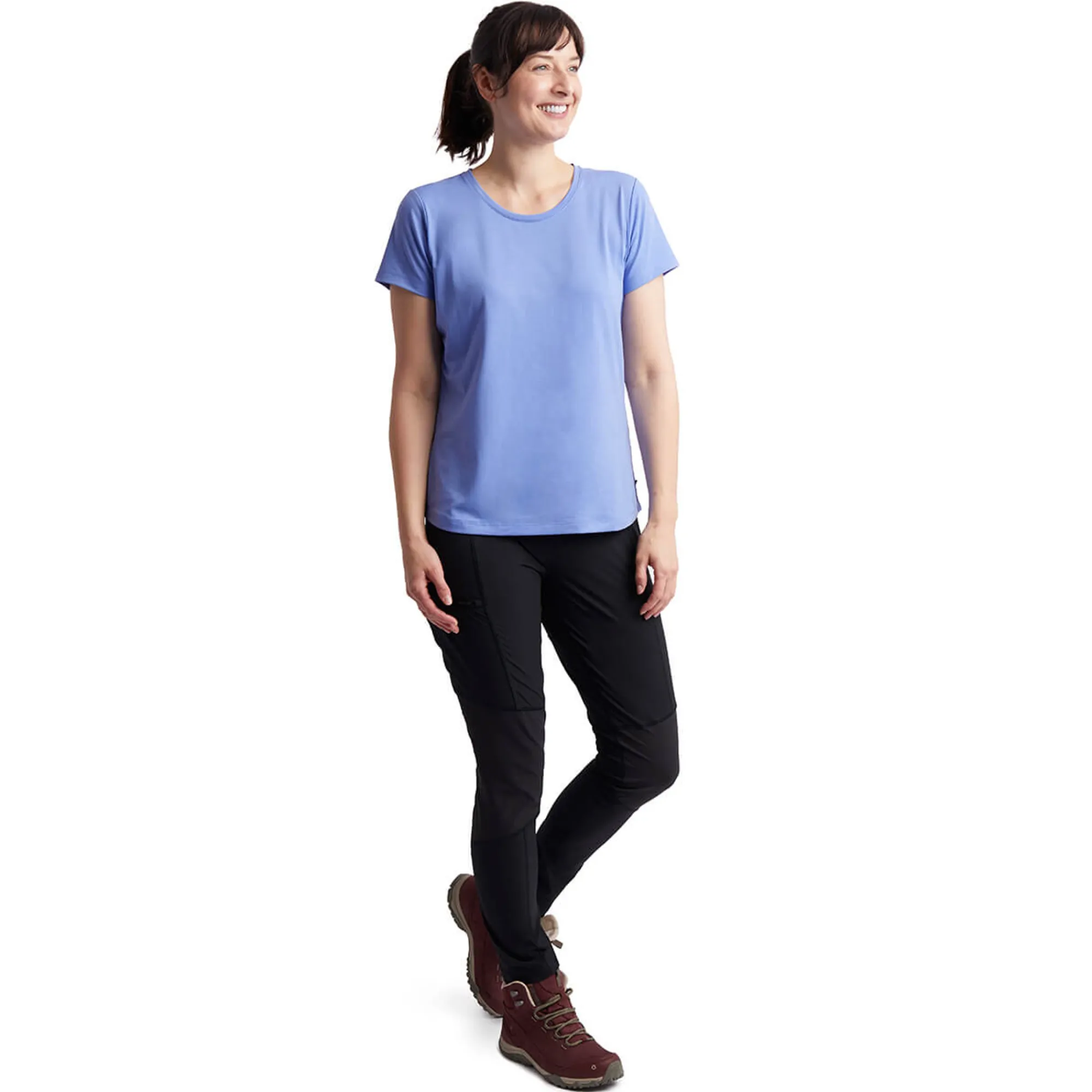 Women Rohan Women'S Global Short Sleeve T-Shirt Orchid Lilac