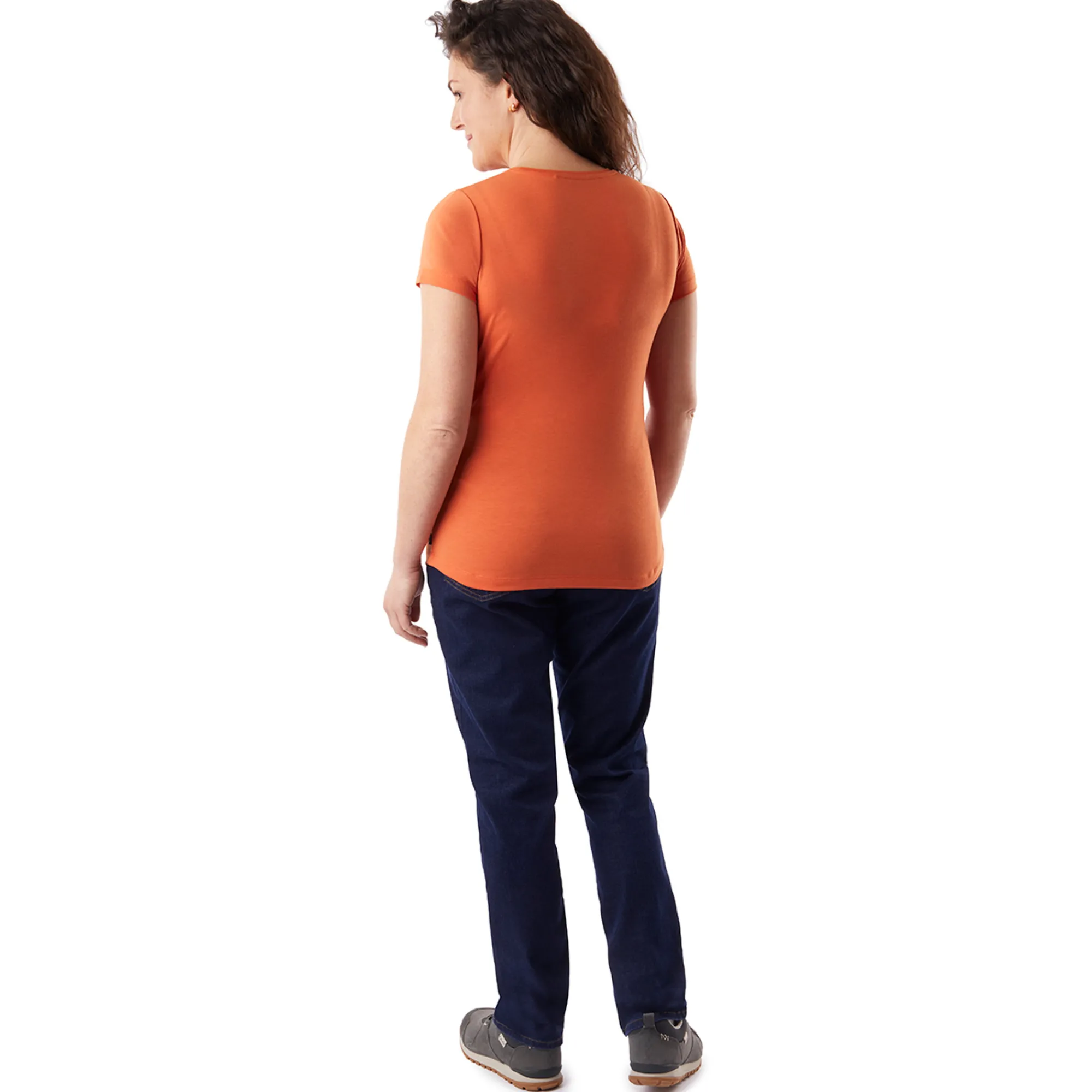 Women Rohan Women'S Global Short Sleeve T Dusk Orange