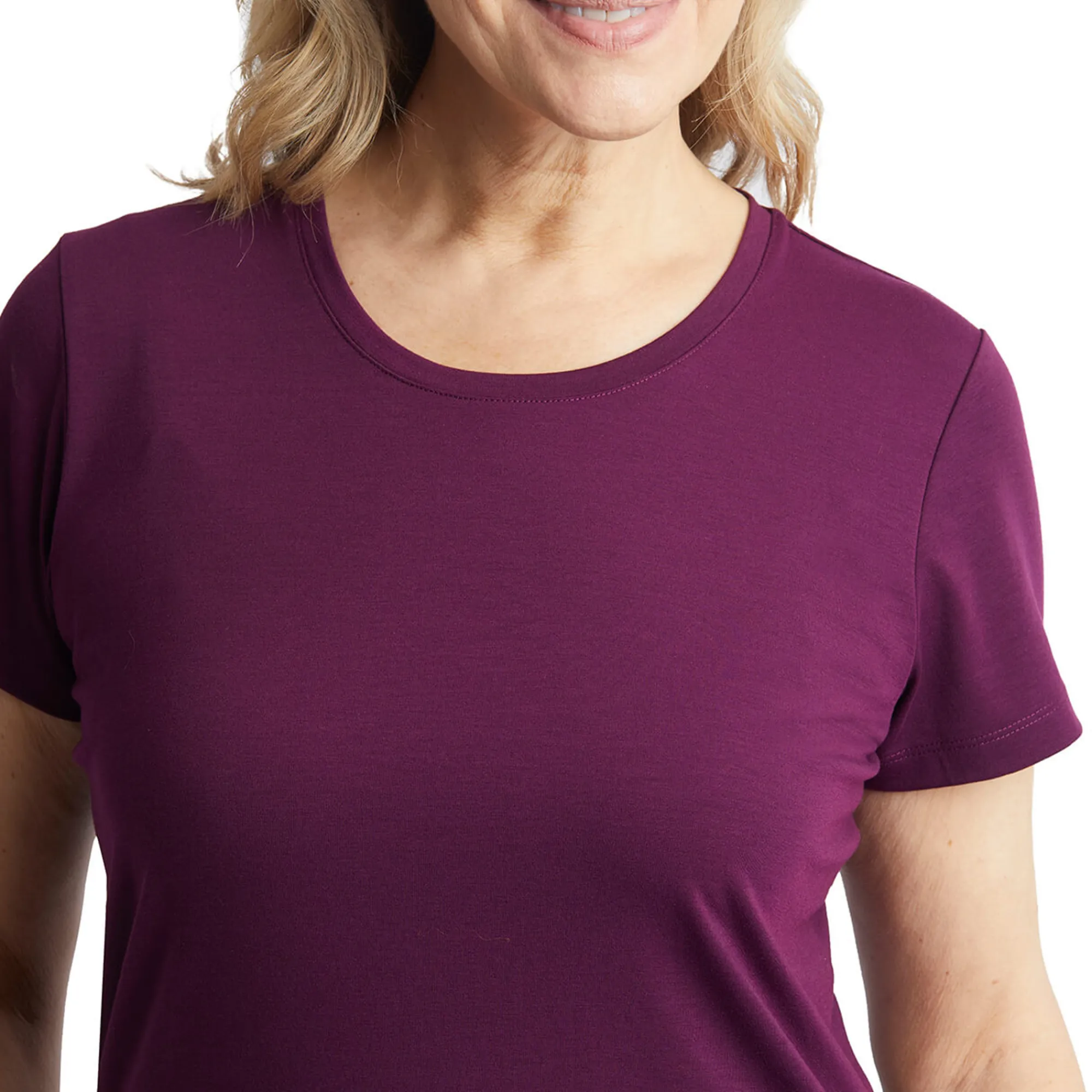 Women Rohan Women'S Global Short Sleeve T-Shirt Plum Purple