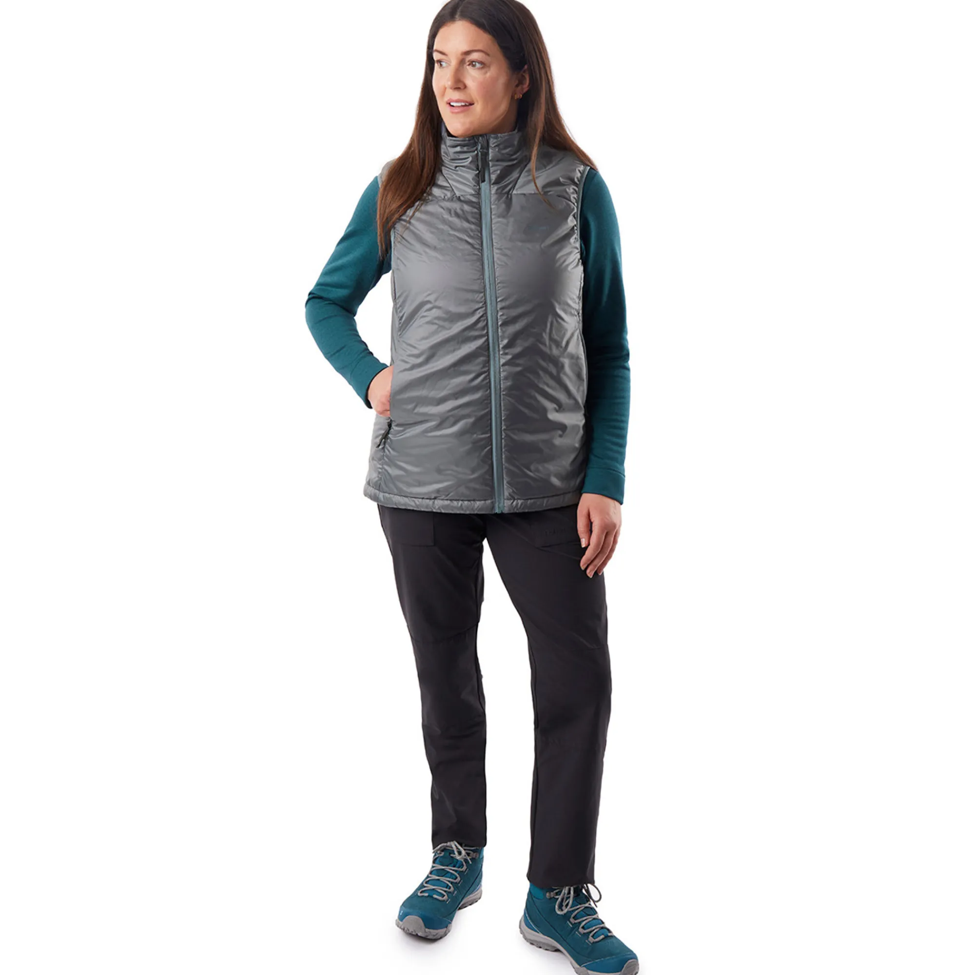 Women Rohan Women'S Helios Vest Slate Grey
