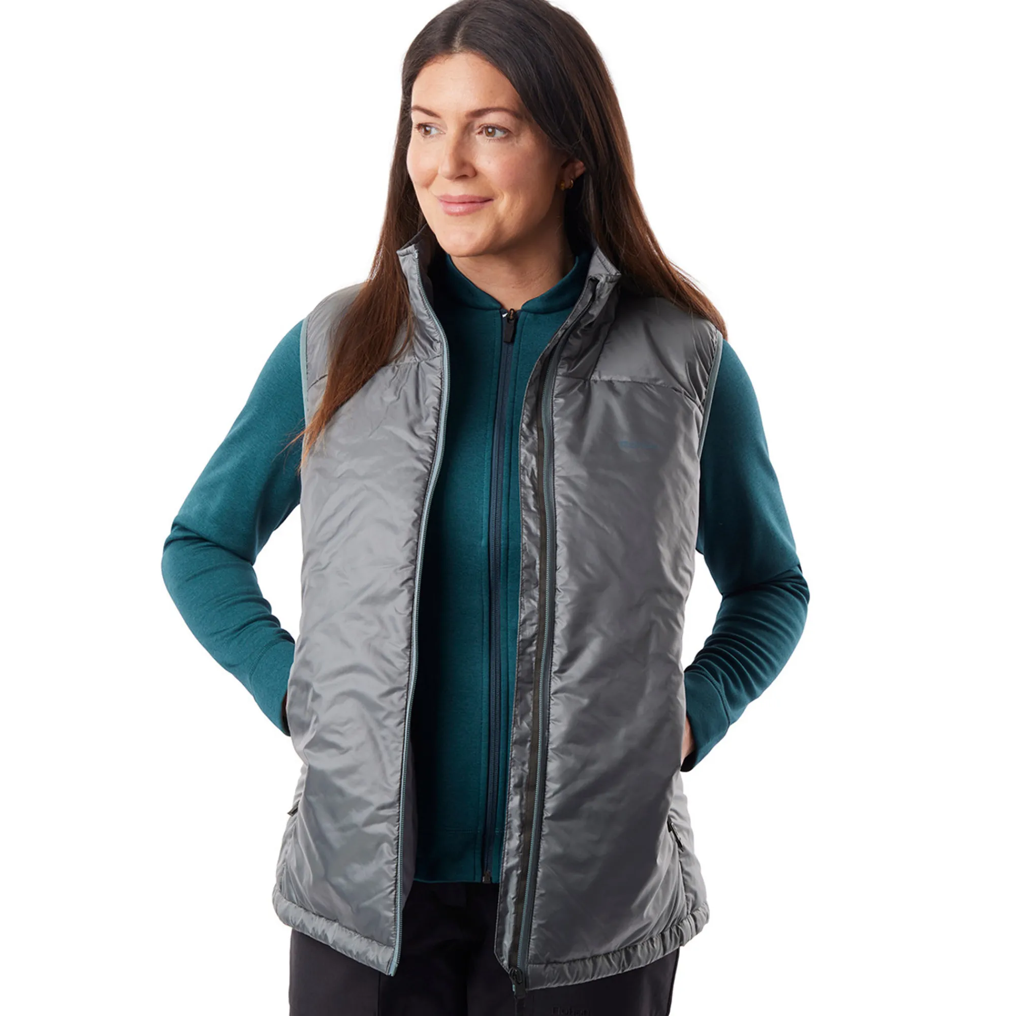 Women Rohan Women'S Helios Vest Slate Grey