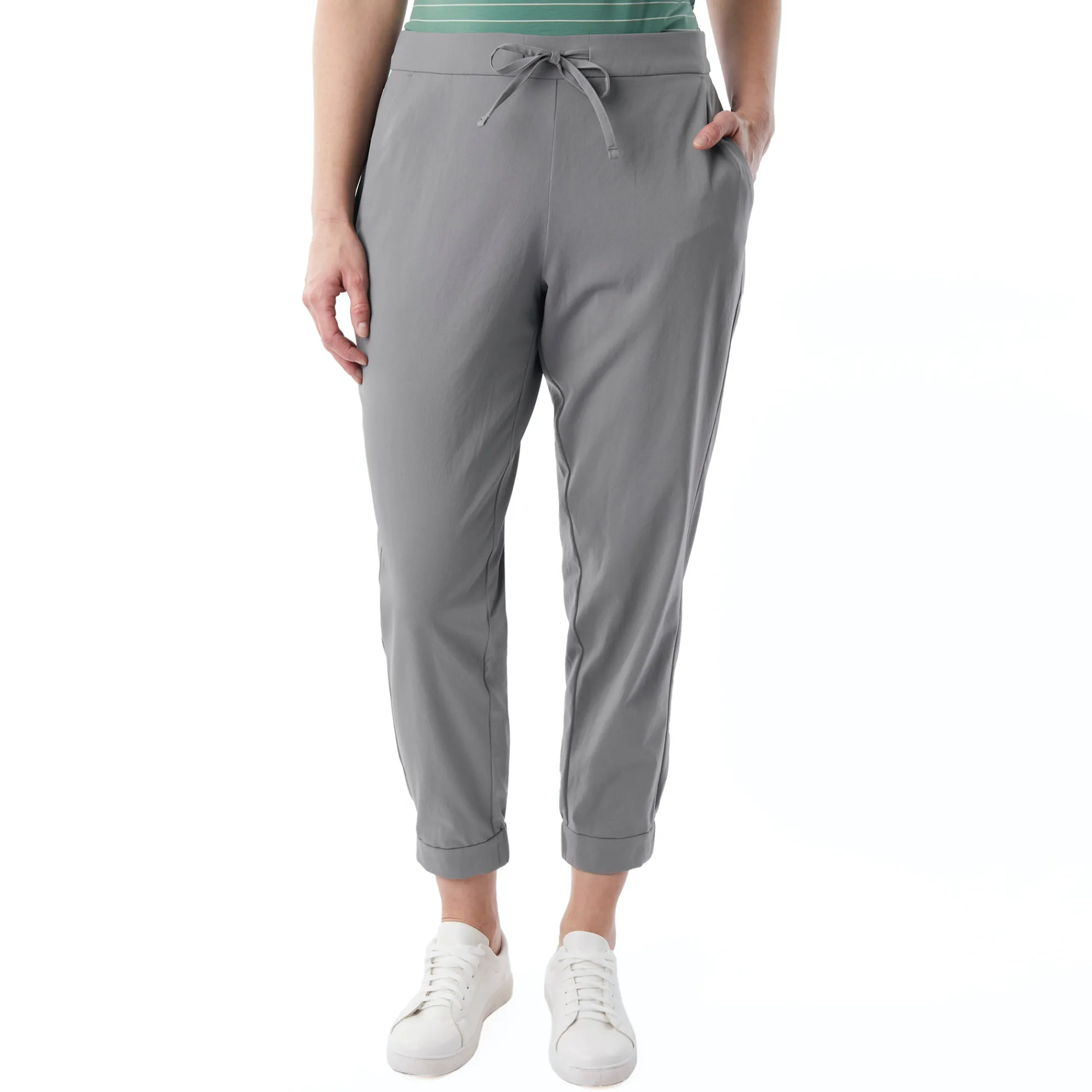 Women Rohan Women'S Luna Trousers Grey Rock