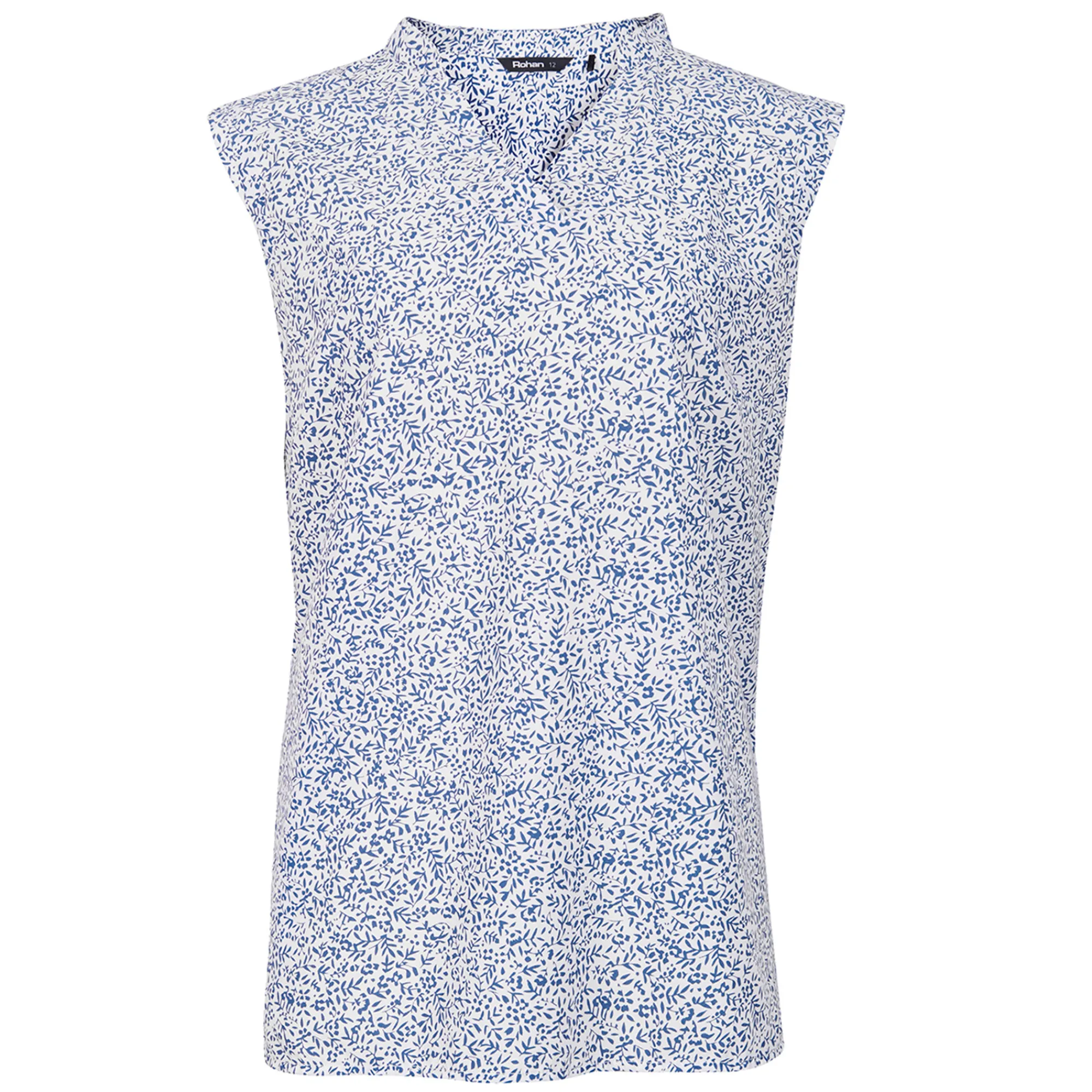 Women Rohan Women'S Marina Top Heather Blue Print