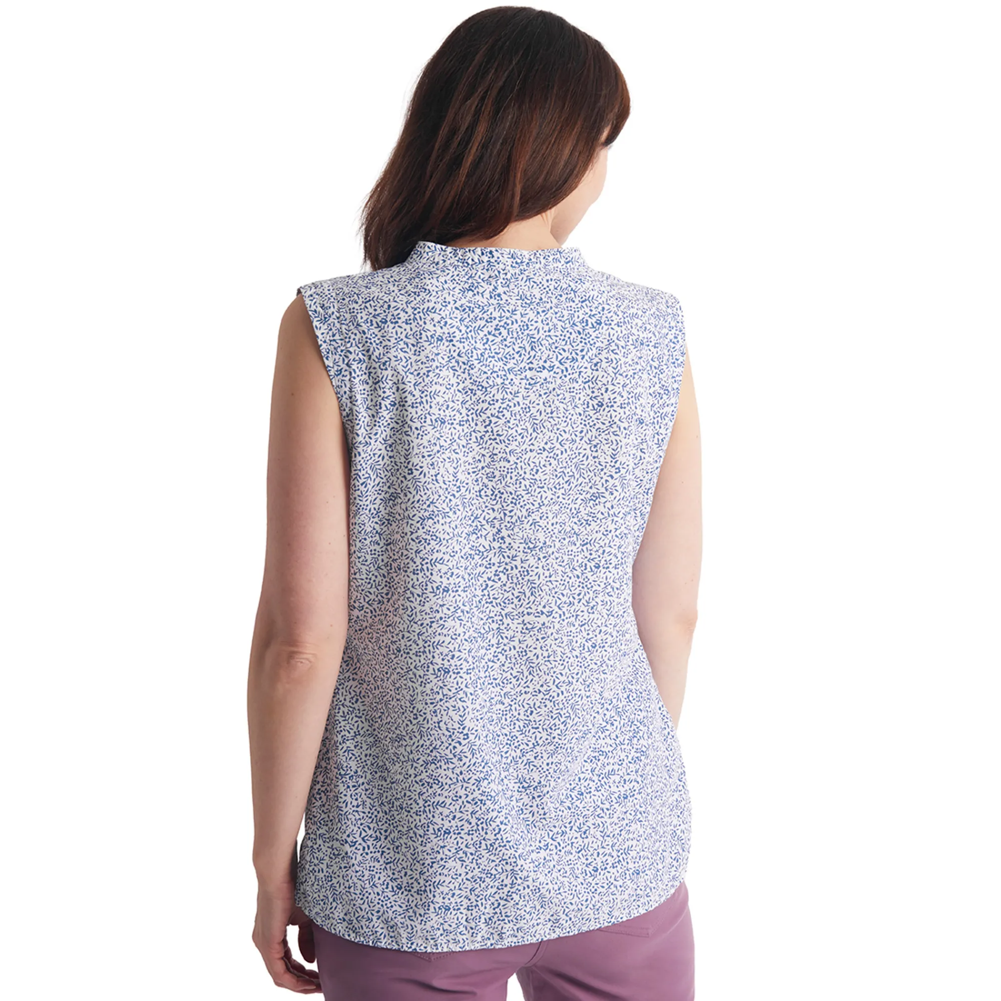 Women Rohan Women'S Marina Top Heather Blue Print