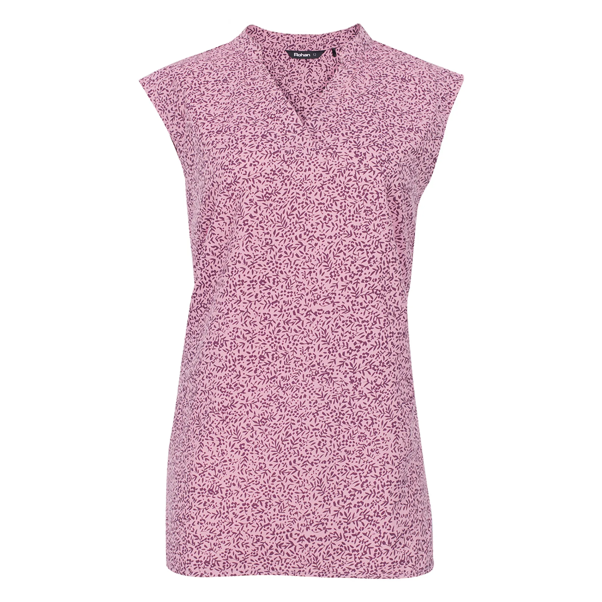 Women Rohan Women'S Marina Top Plum Purple Print