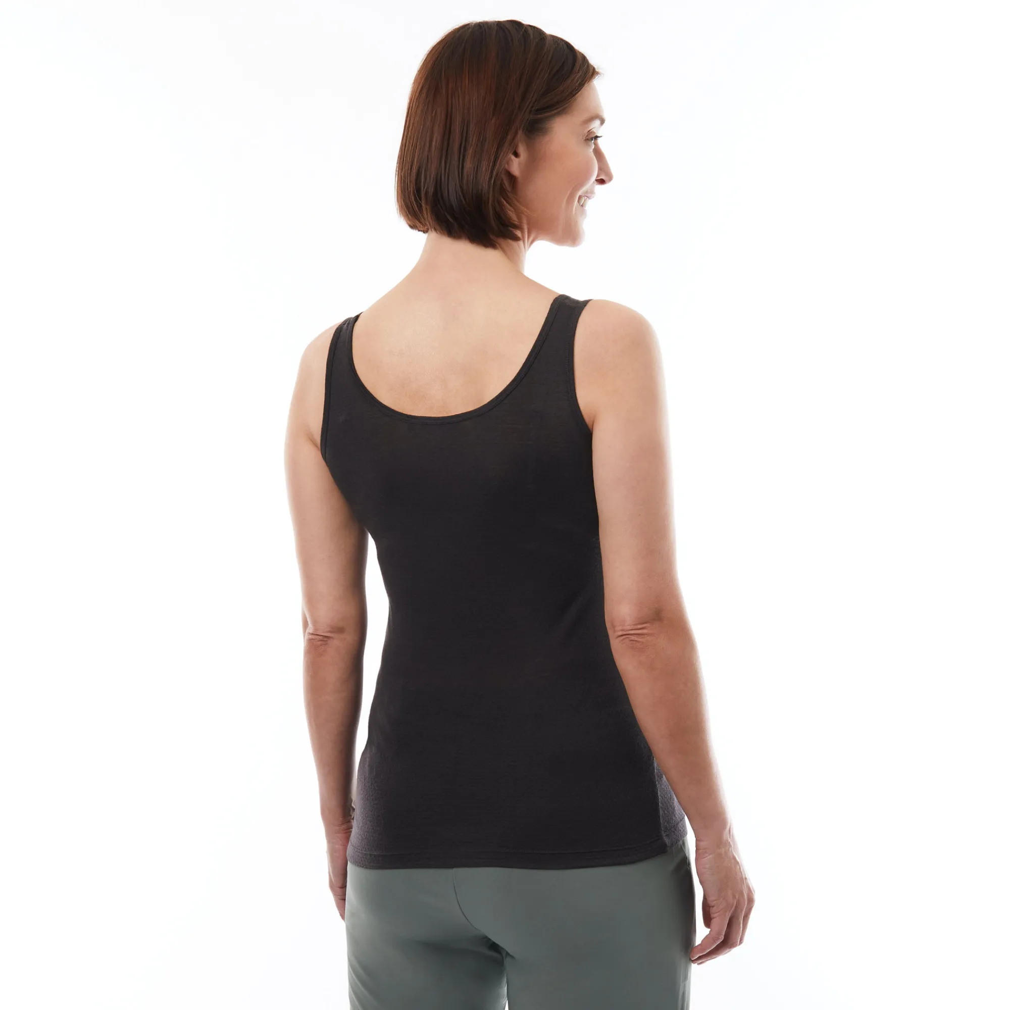 Women Rohan Women'S Merino Union 150 Vest Carbon
