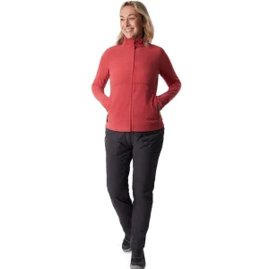 Women Rohan Women'S Microgrid Fleece Jacket Cardinal Pink