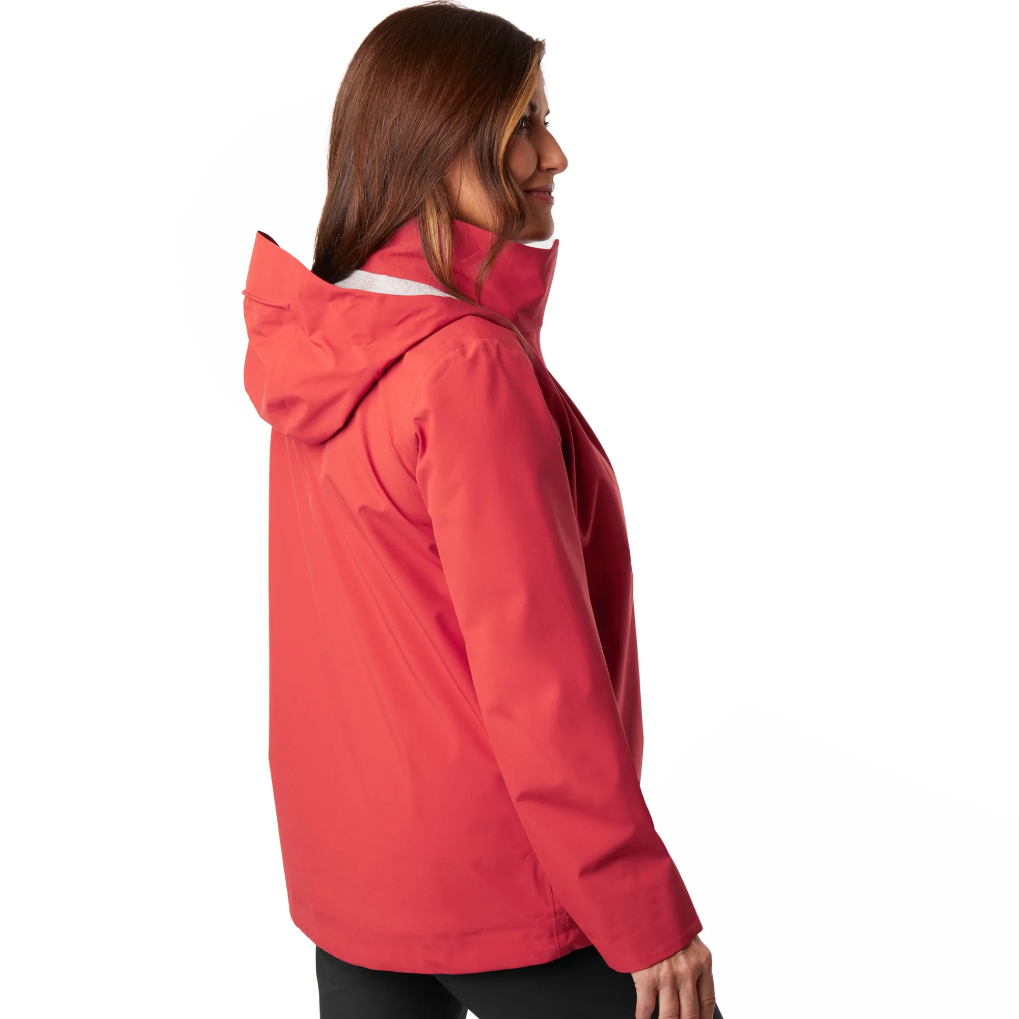 Women Rohan Women'S Parkland Waterproof Jacket Coast Red