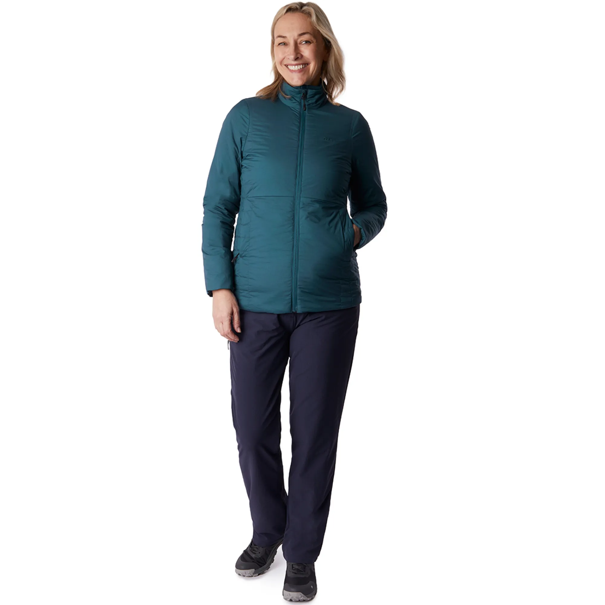 Women Rohan Women'S Rime Jacket Teal Blue