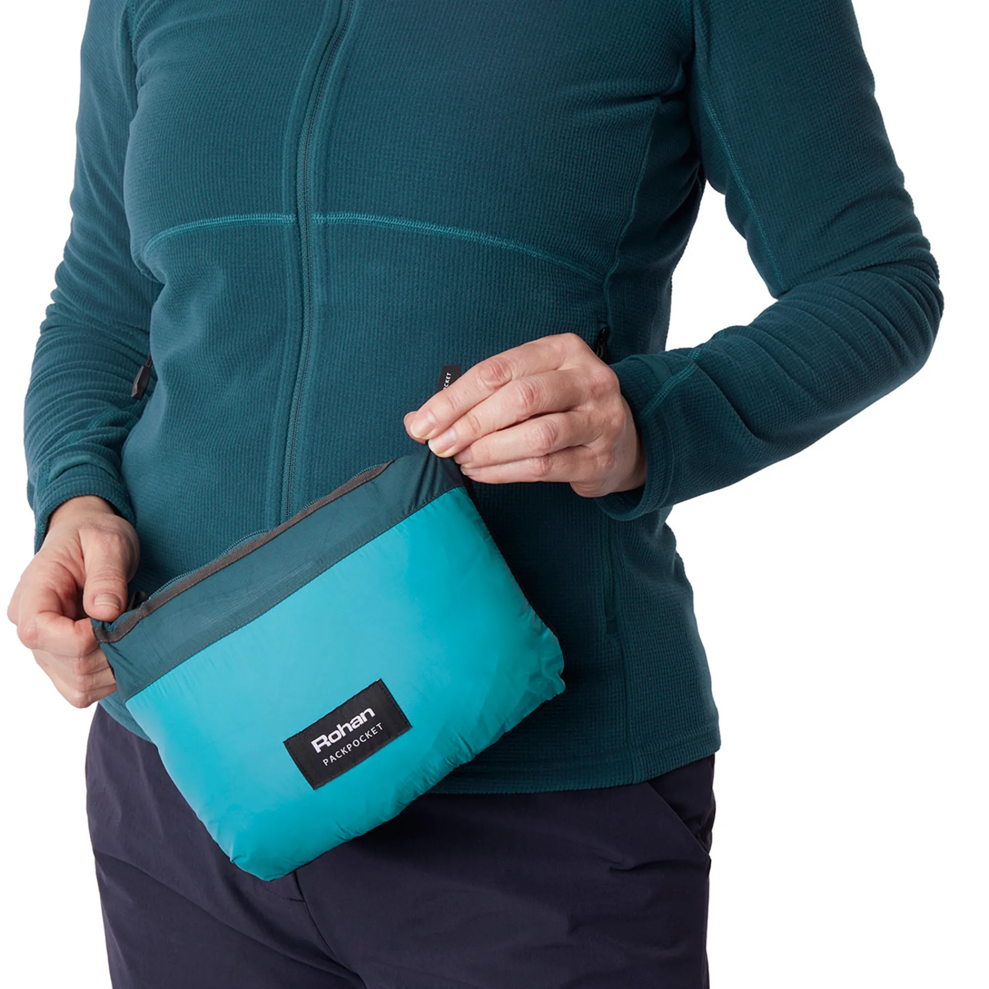 Women Rohan Women'S Rime Jacket Teal Blue