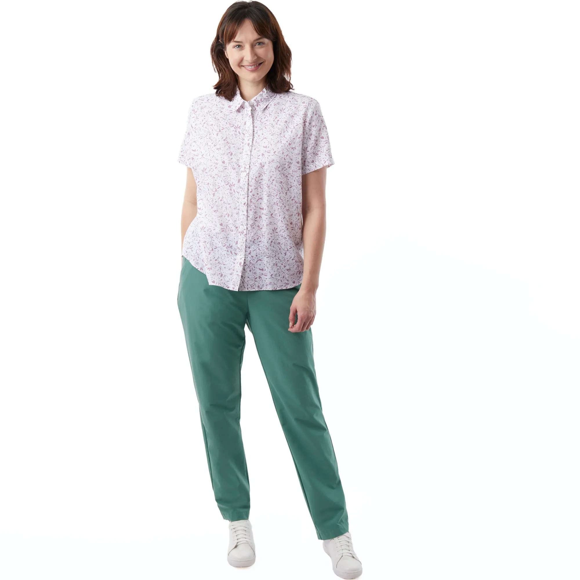 Women Rohan Women'S Riviera Trousers Venice Green