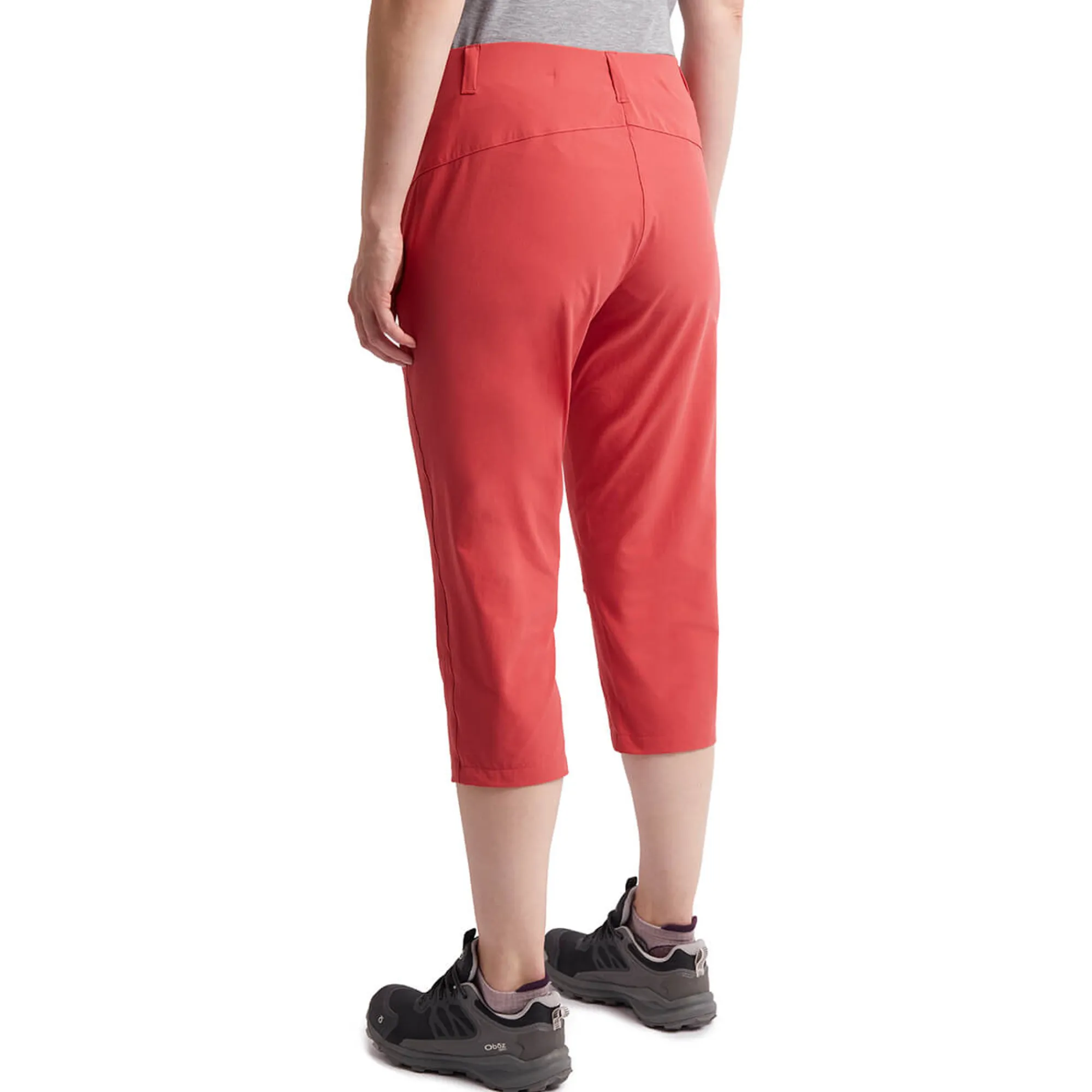 Women Rohan Women'S Roamer Capris Trousers Cardinal Pink