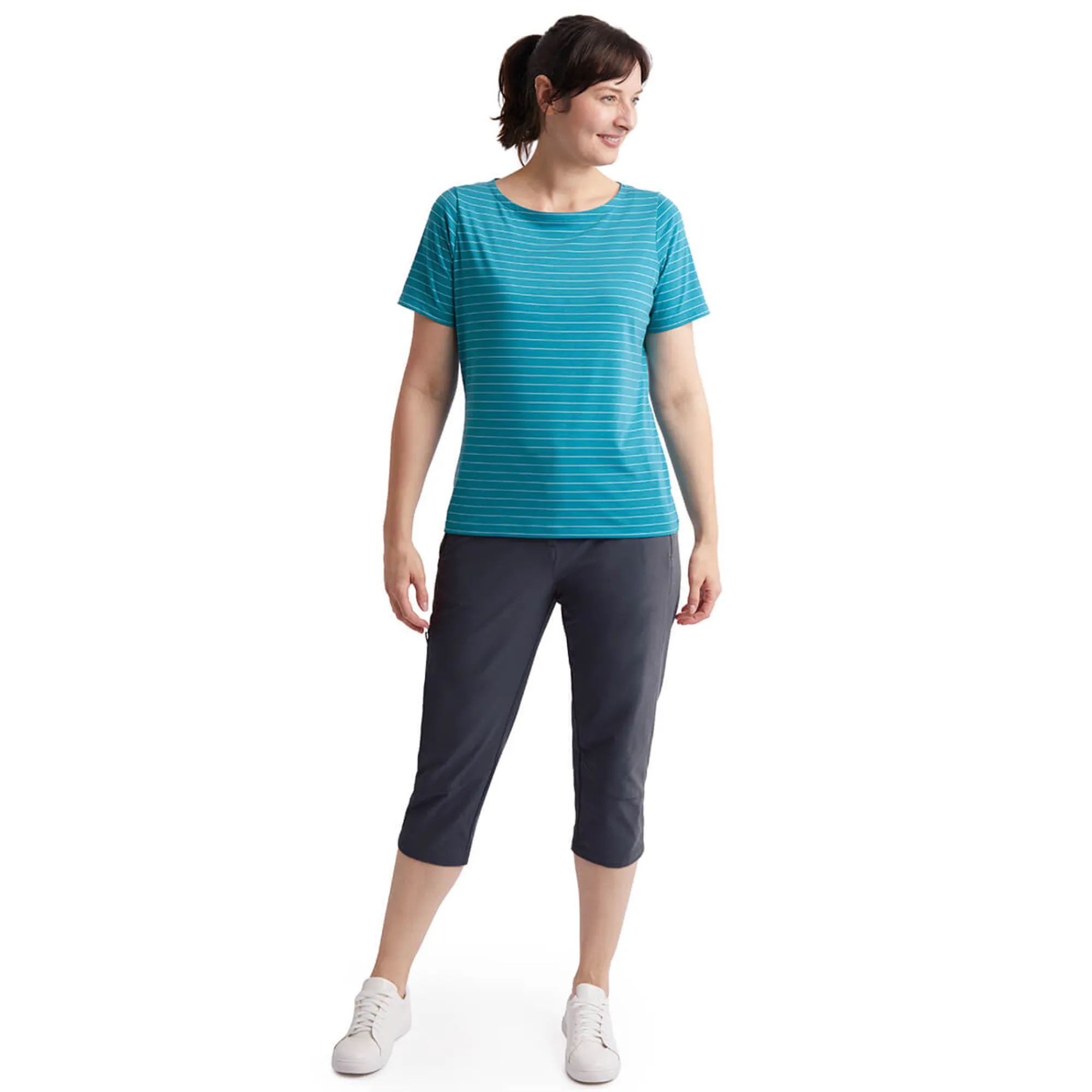 Women Rohan Women'S Roamer Capris True Navy