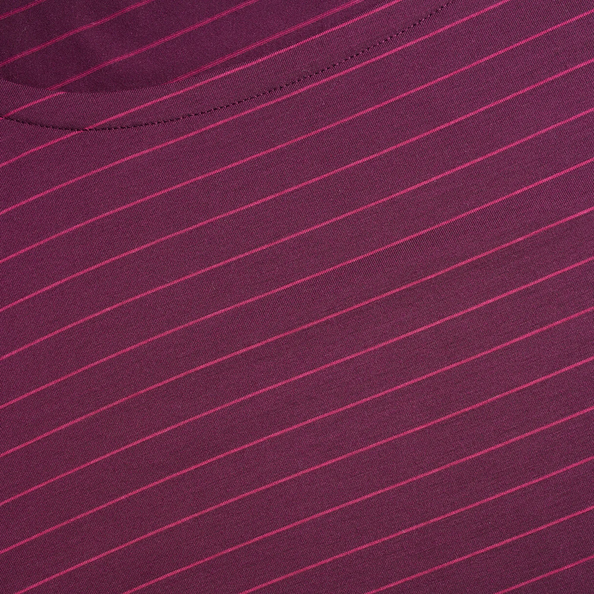 Women Rohan Women'S Shoreline Short Sleeve Top Plum Purple/Pink Stripe