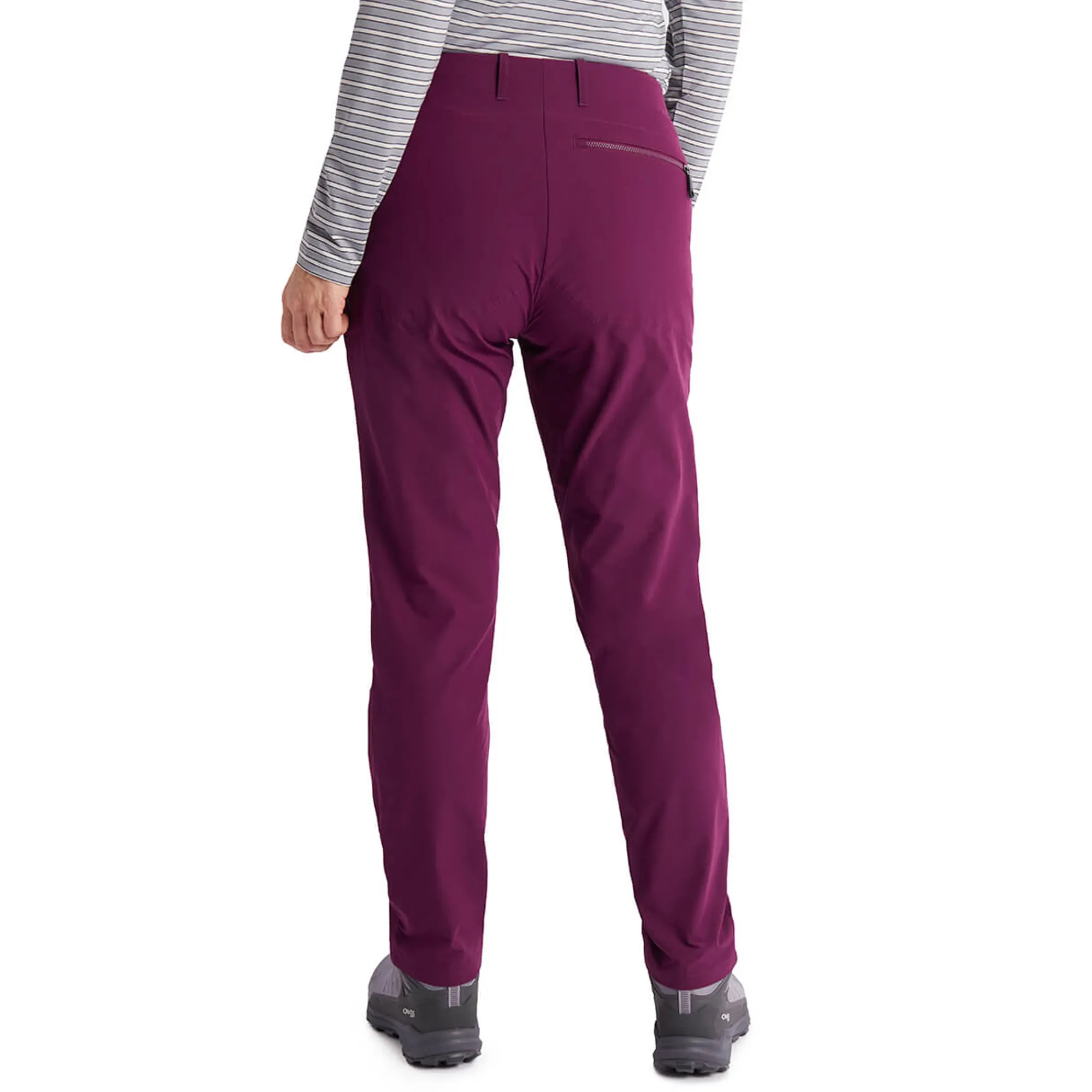 Women Rohan Women'S Stretch Bags Trousers Plum Purple