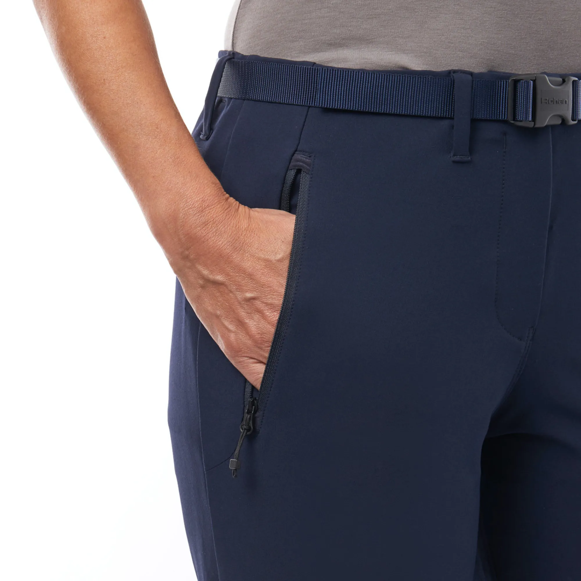 Women Rohan Women'S Striders Trousers True Navy