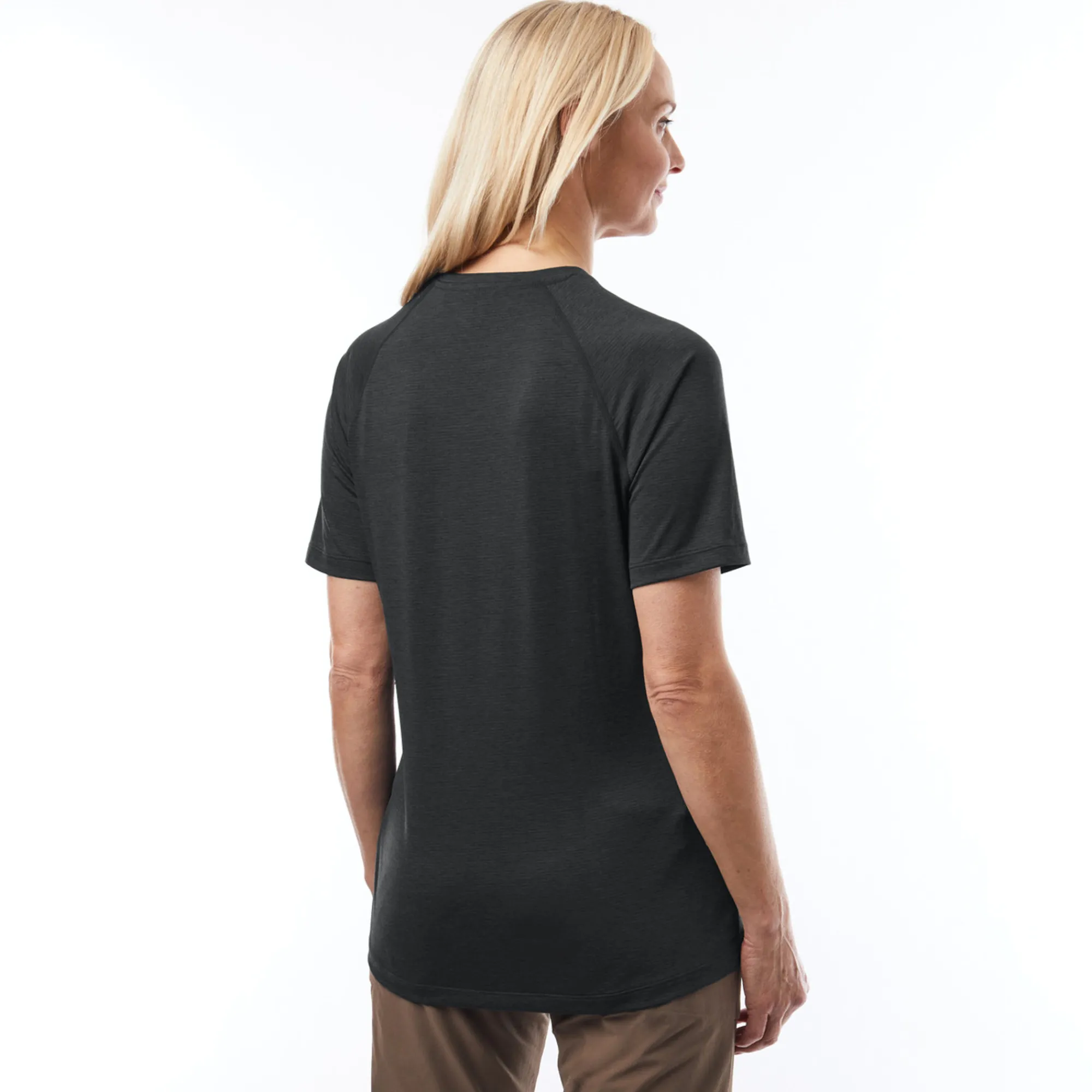 Women Rohan Women'S Vapour Short Sleeve T Black