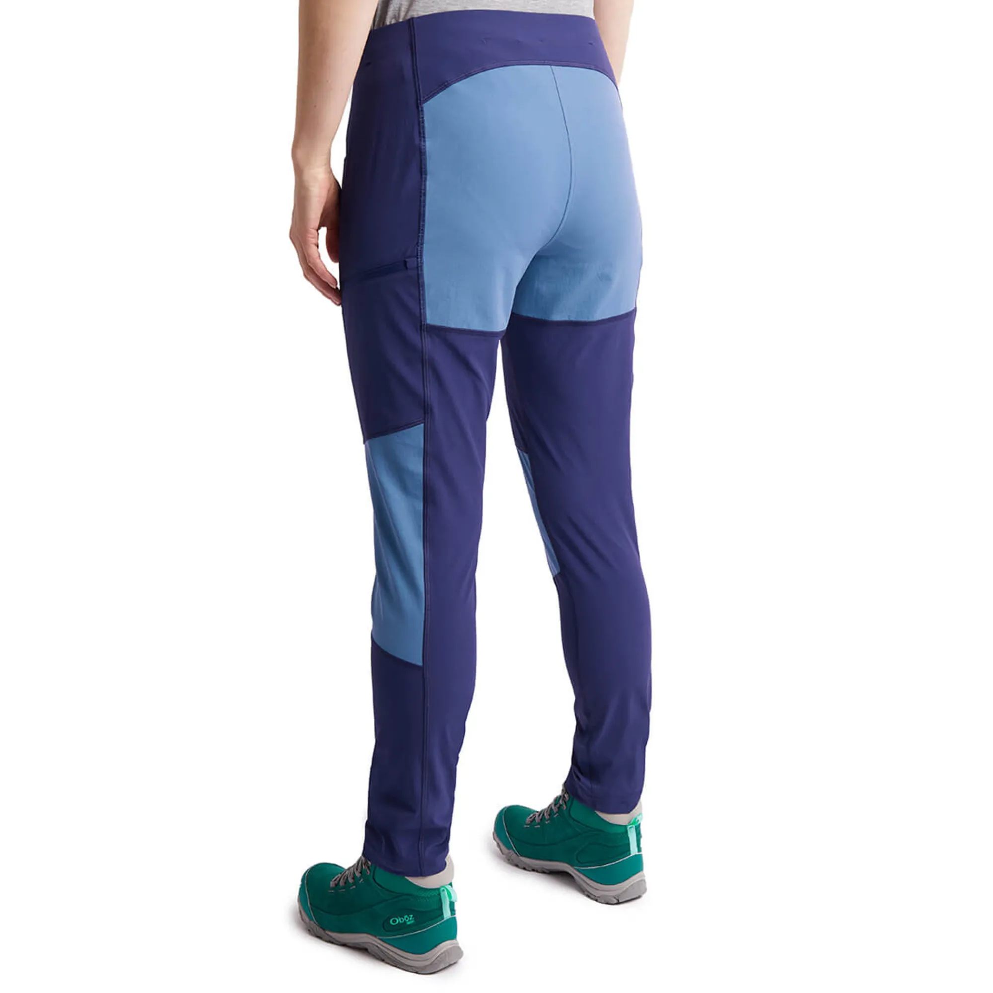 Women Rohan Women'S Vela Hiking Trousers Eclipse Blue/Heather Blue