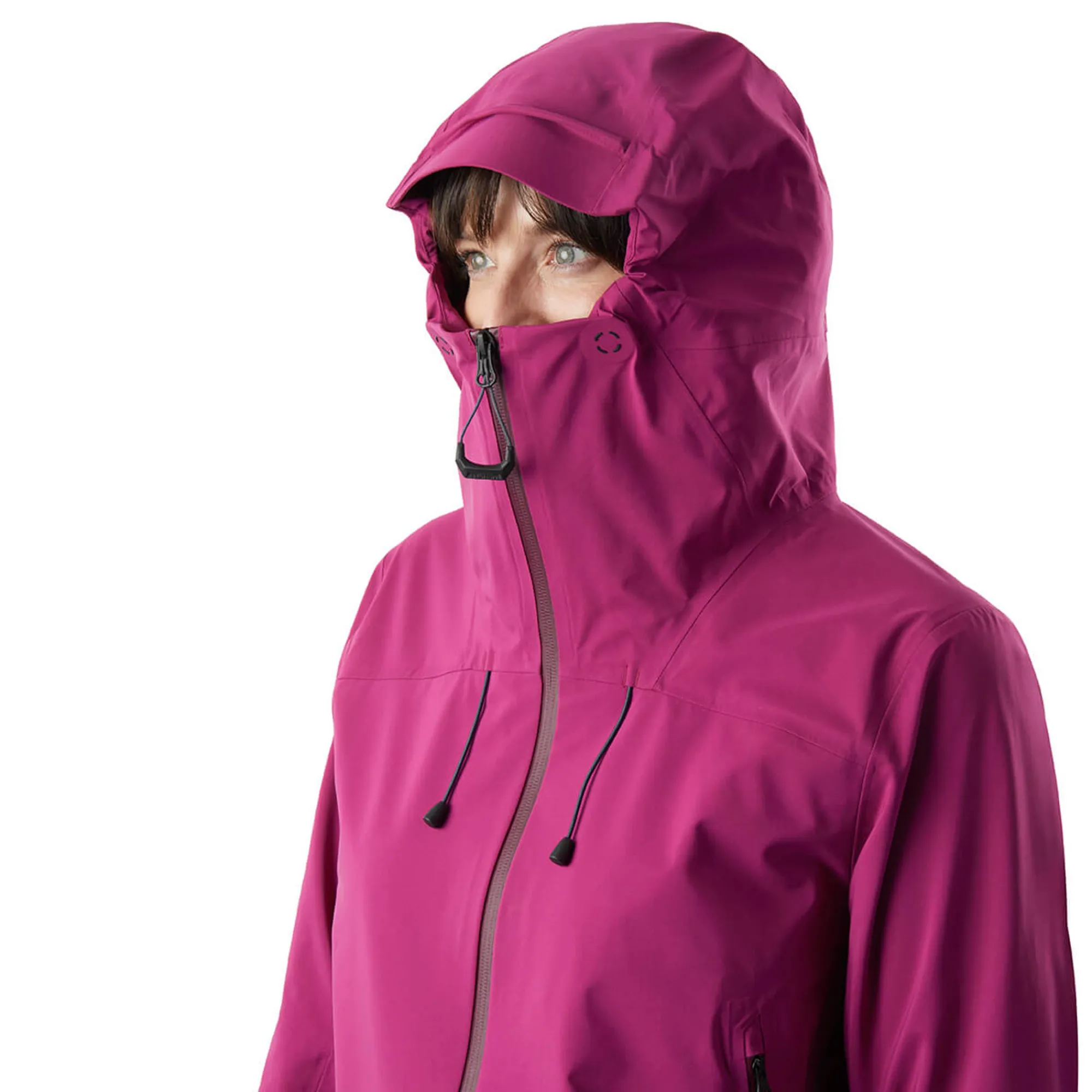Women Rohan Women'S Ventus Waterproof Jacket Raspberry Pink